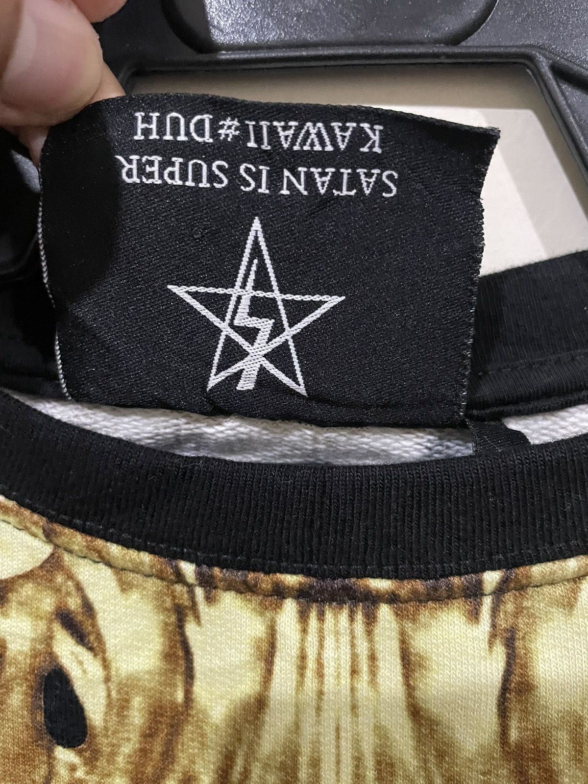 Japanese Brand KillStar 666 Satan Messiah Total Thrash Haute Couture Jumper Size US M / EU 48-50 / 2 - 9 Thumbnail