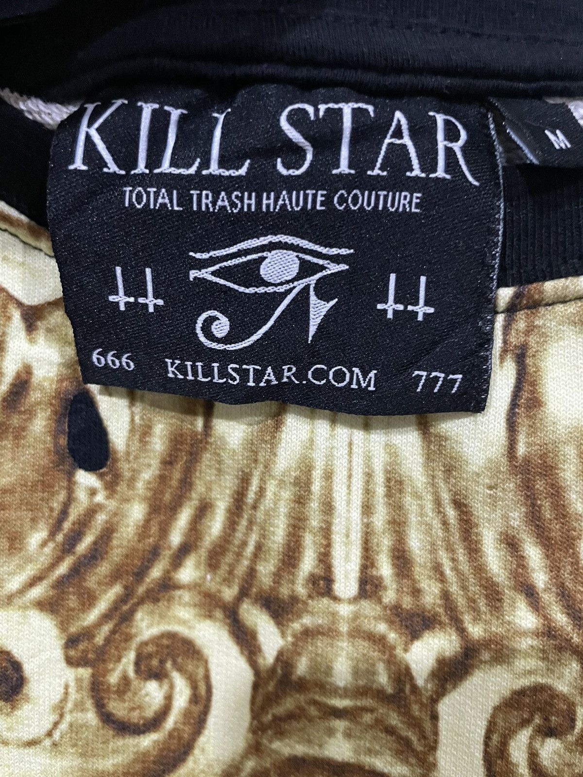 Japanese Brand KillStar 666 Satan Messiah Total Thrash Haute Couture Jumper Size US M / EU 48-50 / 2 - 8 Thumbnail