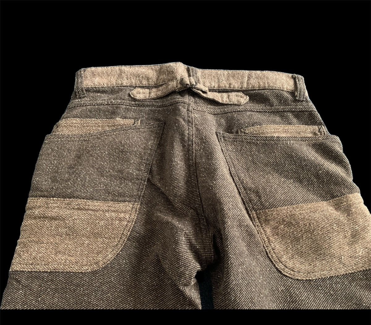20471120 × Beauty Beast × Wool&Prince Japanese Gardener Pants Woven Buckle Back Size US 32 / EU 48 - 6 Thumbnail
