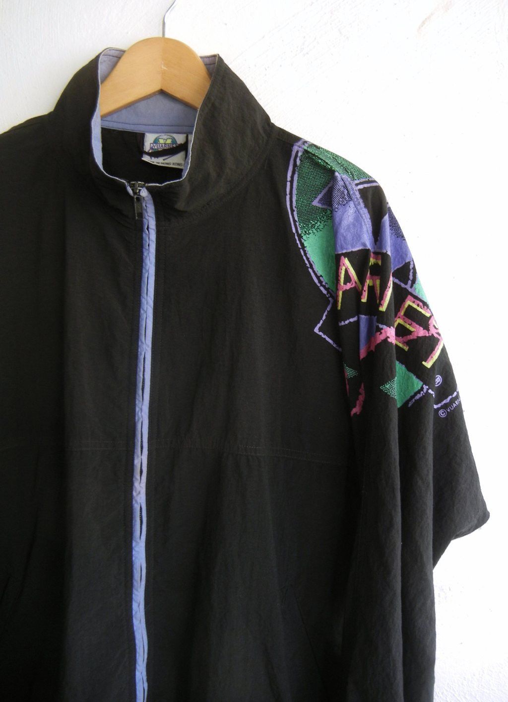 VINTAGE VUARNET SURFING SKATE BOARDING NYLON JACKET LARGE