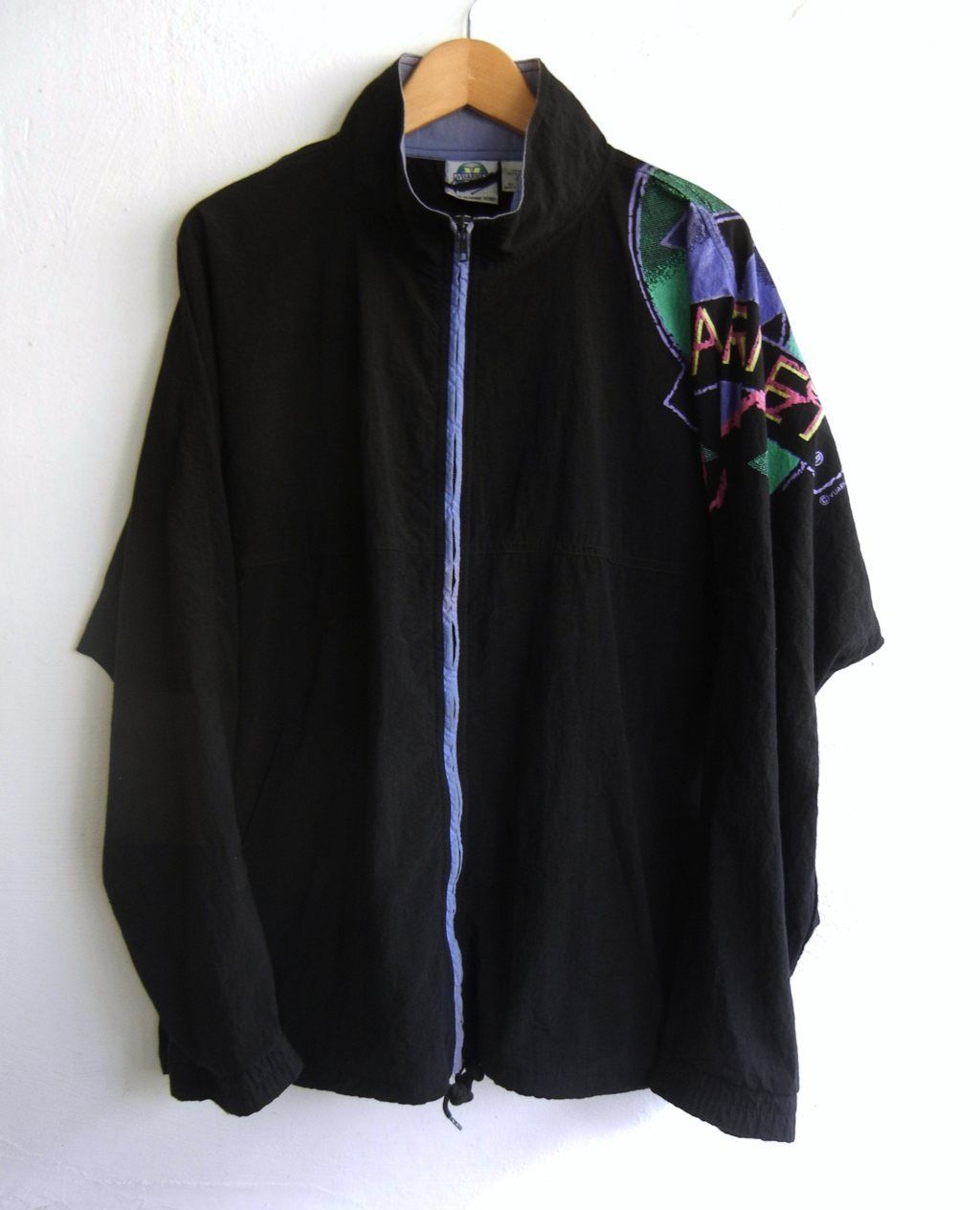 VINTAGE VUARNET SURFING SKATE BOARDING NYLON JACKET LARGE