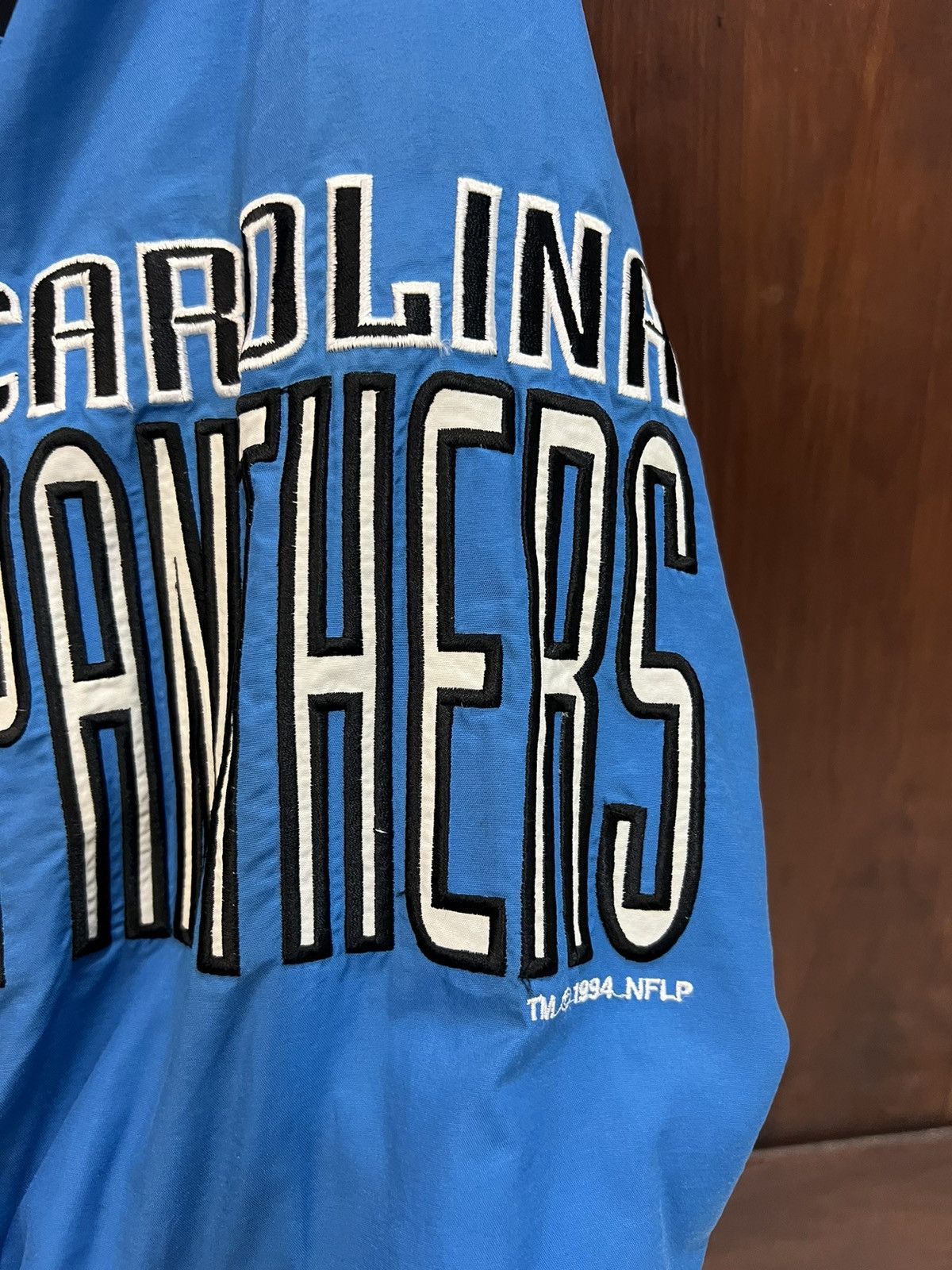 Logo Athletic Carolina Panthers LA NFL Varsity Jacket Size US M / EU 48-50 / 2 - 7 Thumbnail