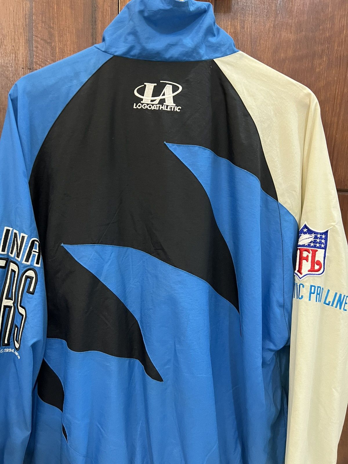 Logo Athletic Carolina Panthers LA NFL Varsity Jacket Size US M / EU 48-50 / 2 - 5 Thumbnail
