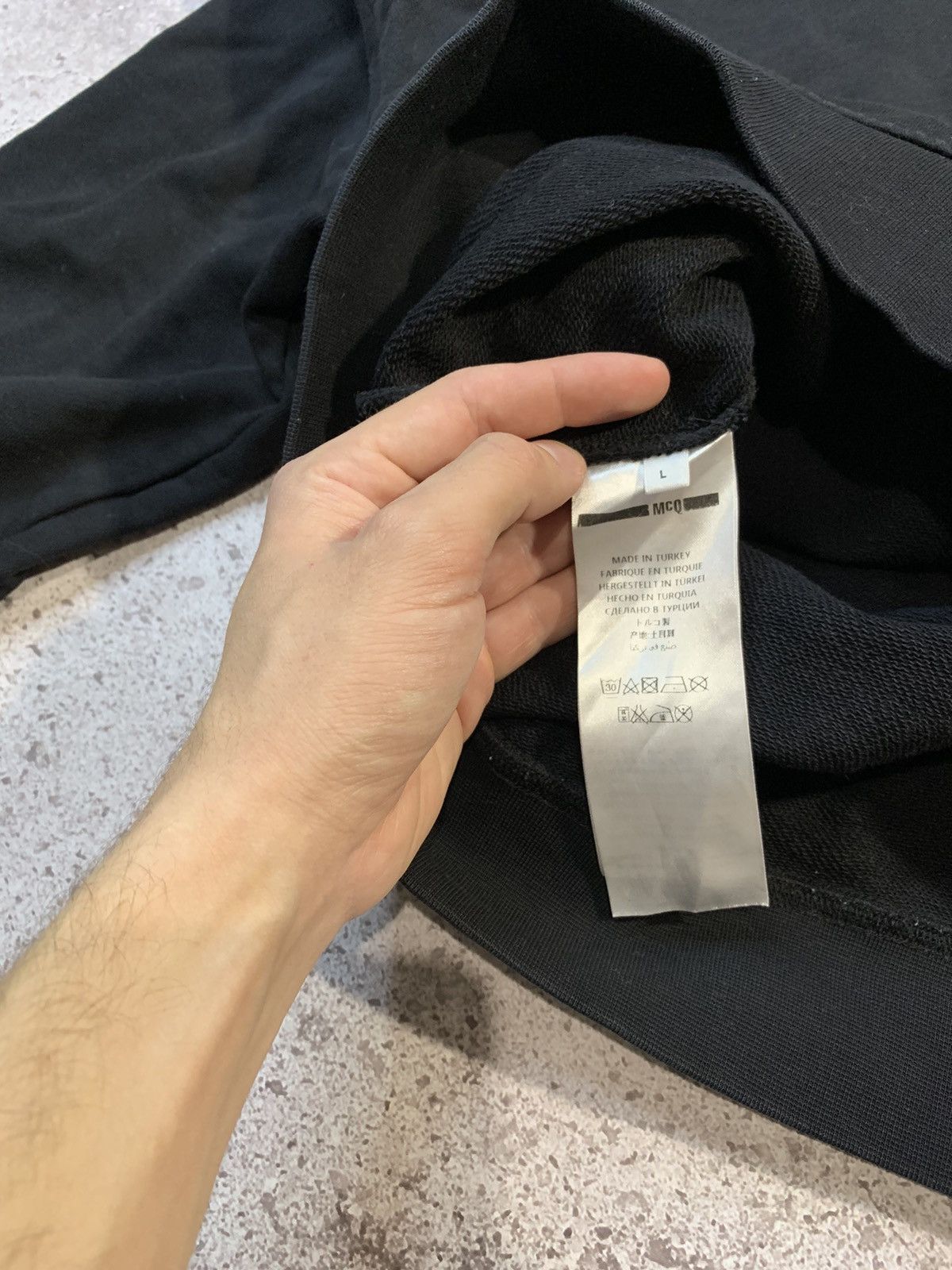 Alexander McQueen × MCQ McQ Alexander McQueen Swallows Sweatshirt Black Size US L / EU 52-54 / 3 - 7 Thumbnail