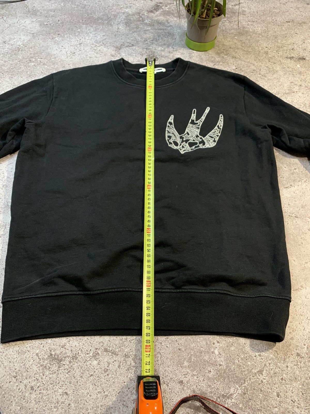 Alexander McQueen × MCQ McQ Alexander McQueen Swallows Sweatshirt Black Size US L / EU 52-54 / 3 - 8 Thumbnail