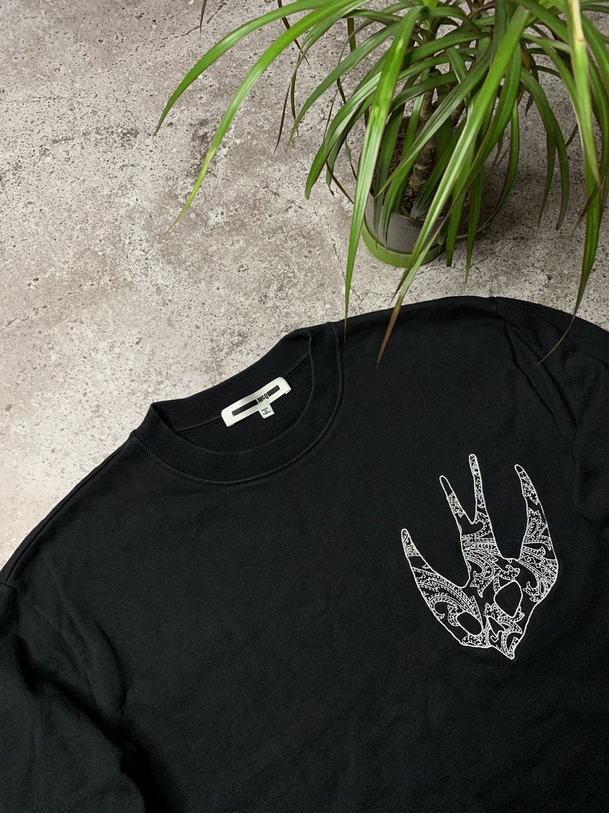 Alexander McQueen × MCQ McQ Alexander McQueen Swallows Sweatshirt Black Size US L / EU 52-54 / 3 - 2 Thumbnail