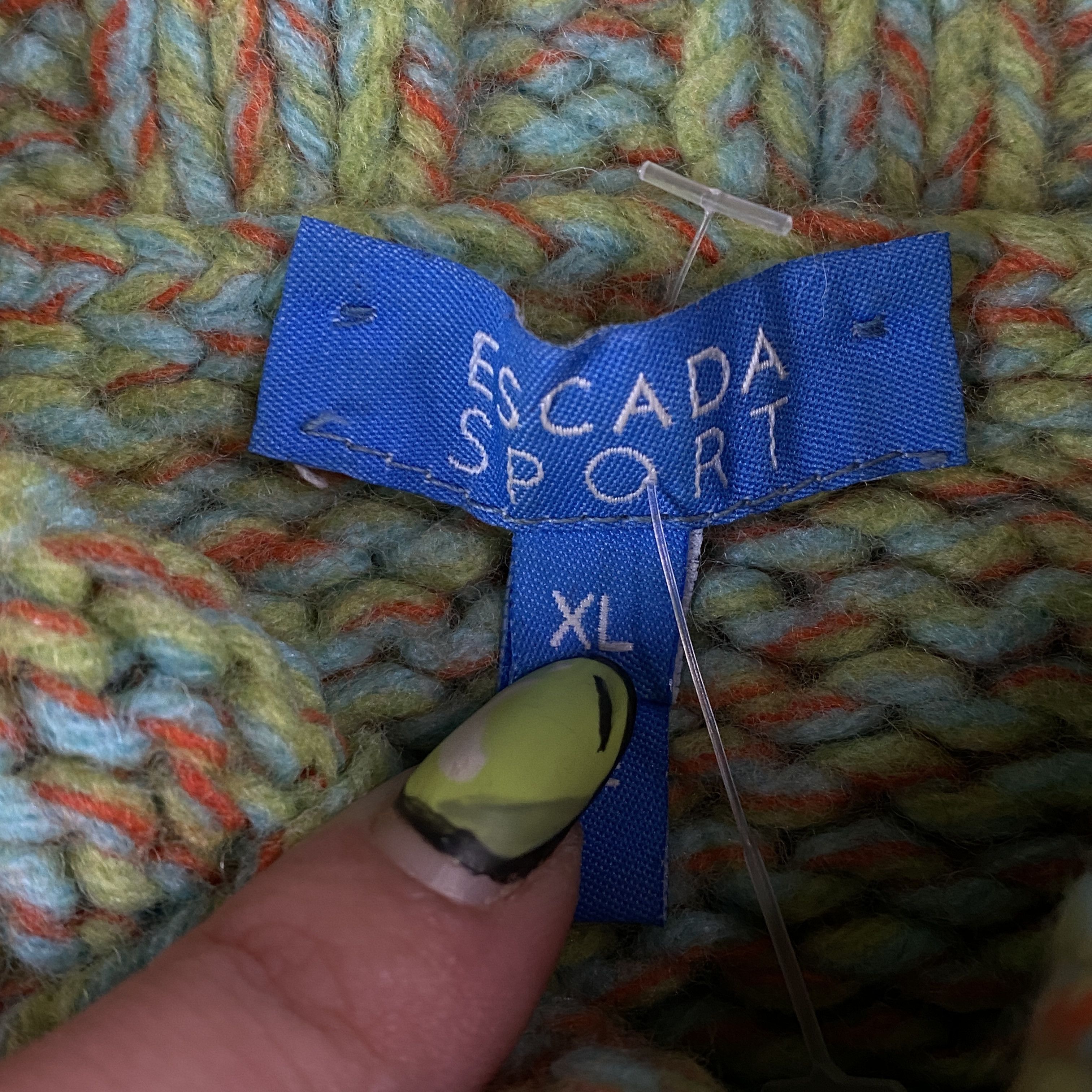 Escada Women’s Sweater Pullover Escada Sport Size XL Size XL / US 12-14 / IT 48-50 - 4 Thumbnail