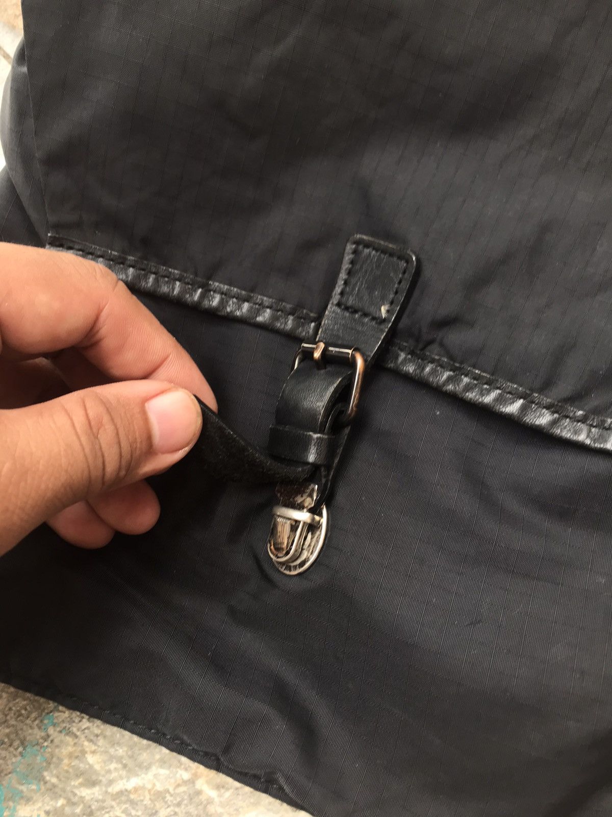 Yohji Yamamoto Doux Y’Saccs Nylon Sling bag Size ONE SIZE - 3 Thumbnail
