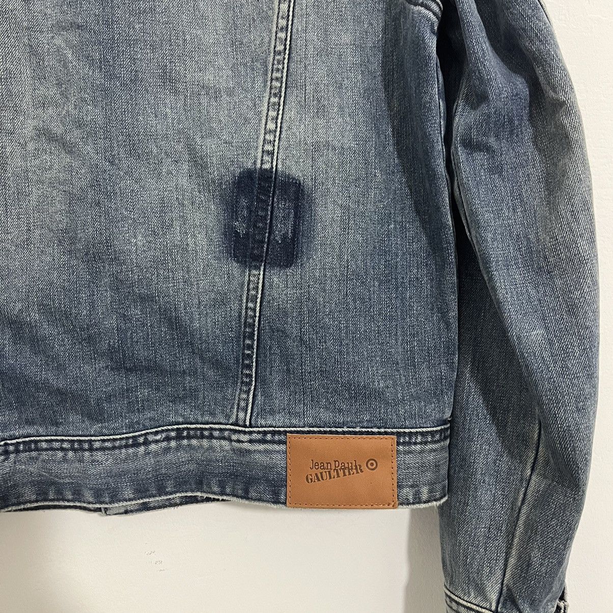 Jean Paul Gaultier 90’s Jean Paul Gaultier JPG Patchwork Washed Denim Jacket Size US S / EU 44-46 / 1 - 7 Thumbnail