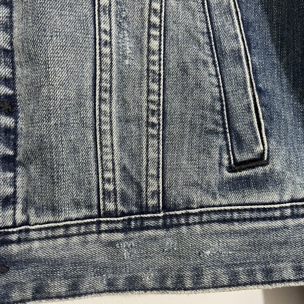 Jean Paul Gaultier 90’s Jean Paul Gaultier JPG Patchwork Washed Denim Jacket Size US S / EU 44-46 / 1 - 9 Thumbnail
