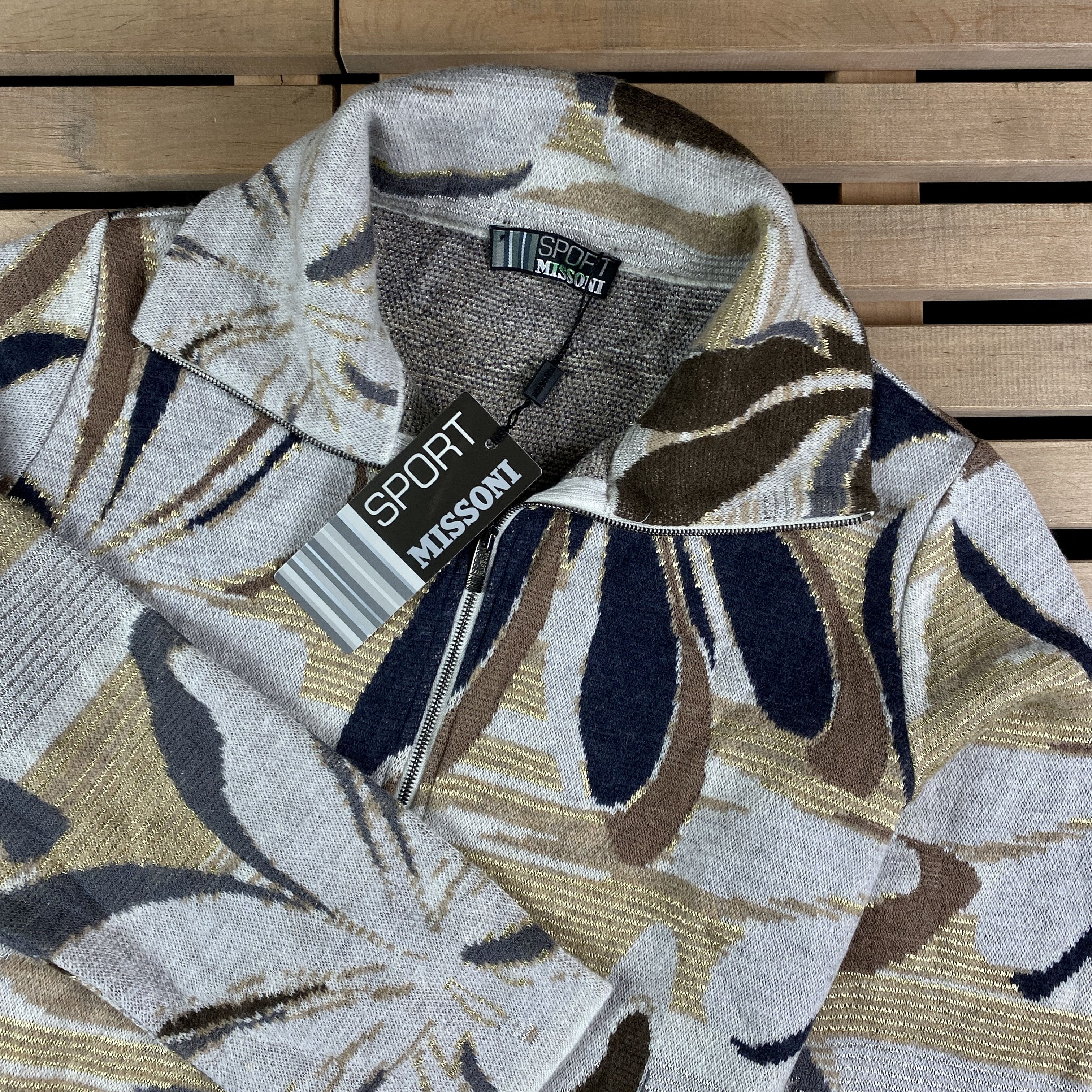 Missoni Women’s Wool Blazer Zip Sweater Missoni Sport Size M-L Size M / US 6-8 / IT 42-44 - 2 Thumbnail