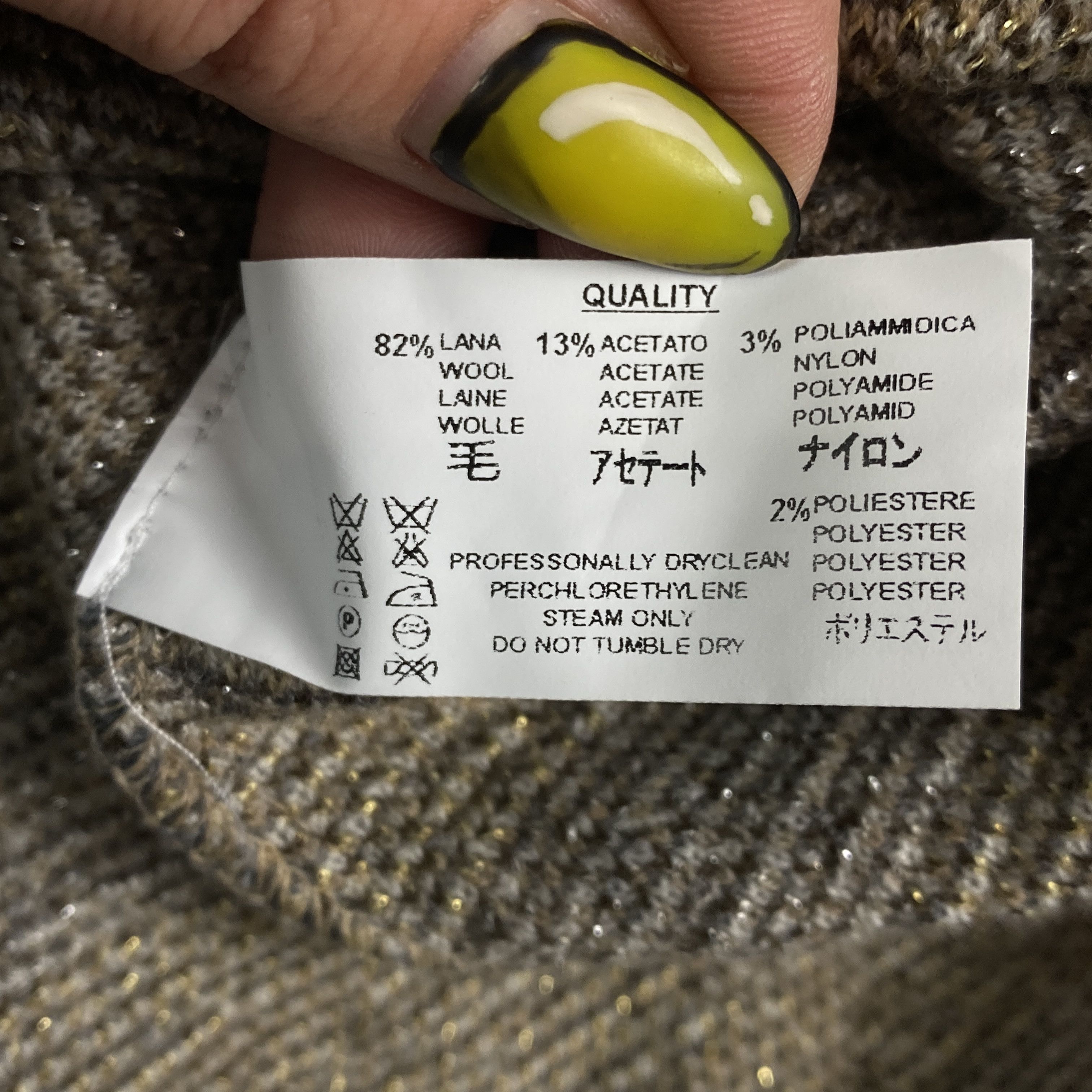 Missoni Women’s Wool Blazer Zip Sweater Missoni Sport Size M-L Size M / US 6-8 / IT 42-44 - 6 Thumbnail