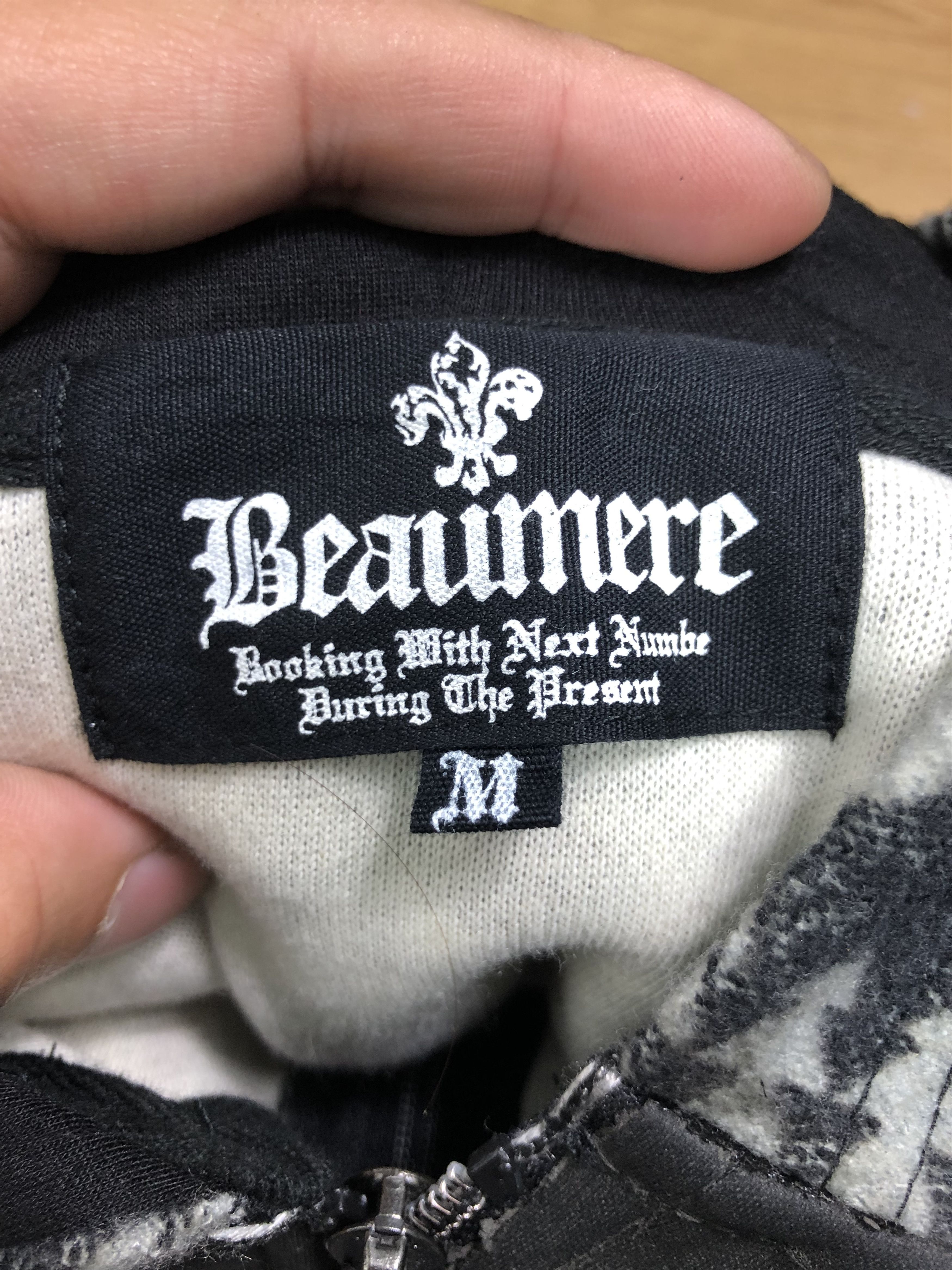 Japanese Brand BEAUMERE JAPAN SKULLS NAVAJO STYLE ZIPPER HOODIE Size US S / EU 44-46 / 1 - 10 Thumbnail