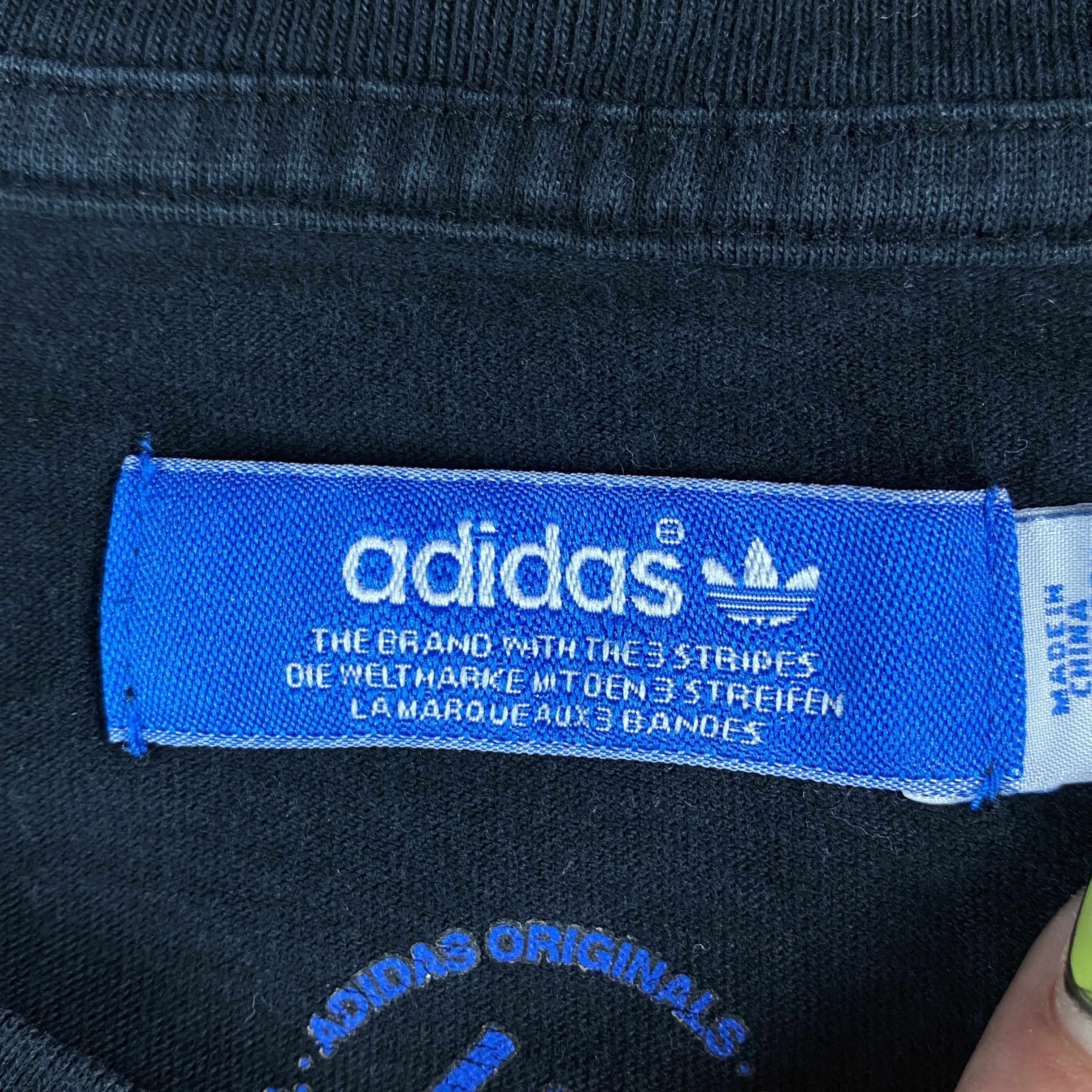 Adidas Mens T-Shirt Adidas Original Big Print Size S Size US S / EU 44-46 / 1 - 6 Thumbnail