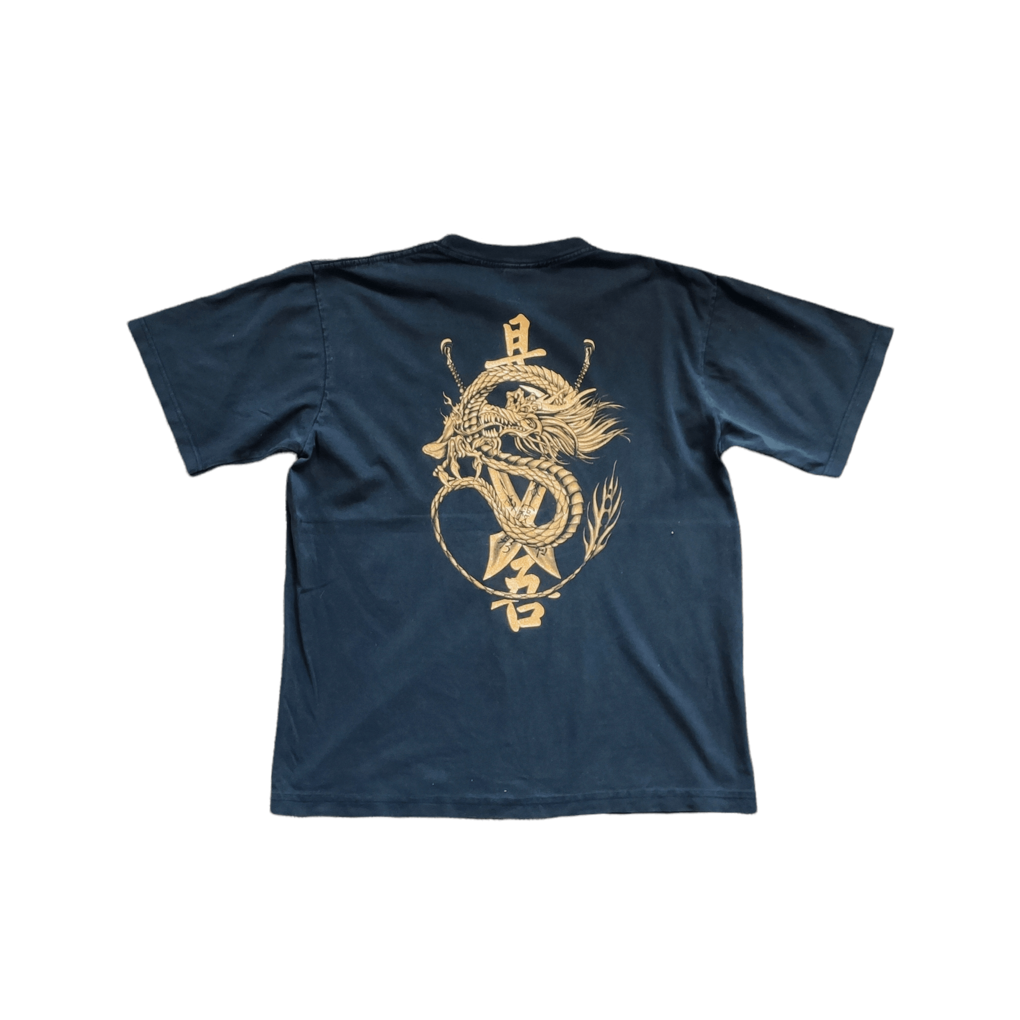 Japanese Brand × Vintage Y2K vintage Asia dragon doublesided tee, size L Size US L / EU 52-54 / 3 - 3 Thumbnail