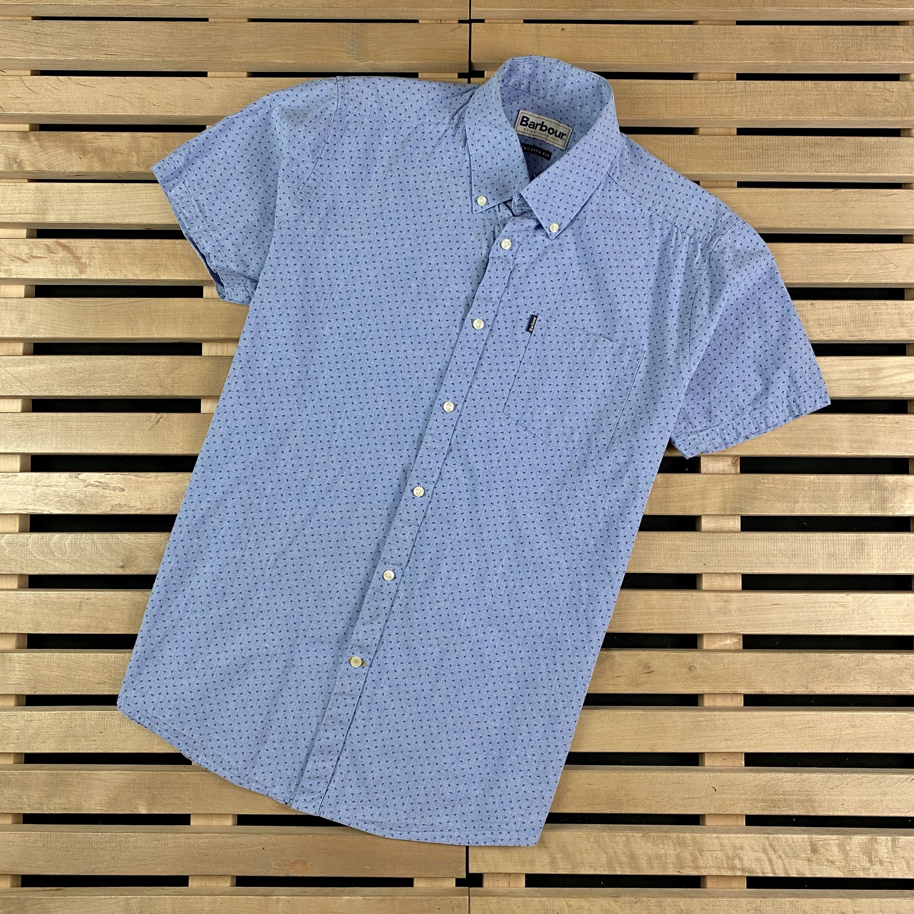 Barbour Men’s Shirt Short Sleeve Barbour Size M Size US M / EU 48-50 / 2 - 1 Thumbnail