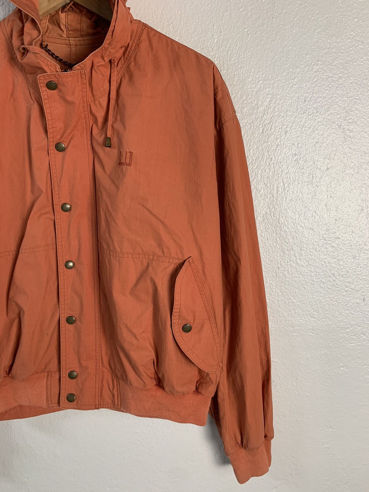 Alfred Dunhill Dunhill Zipper Hooded Jacket Size US M / EU 48-50 / 2 - 2 Thumbnail