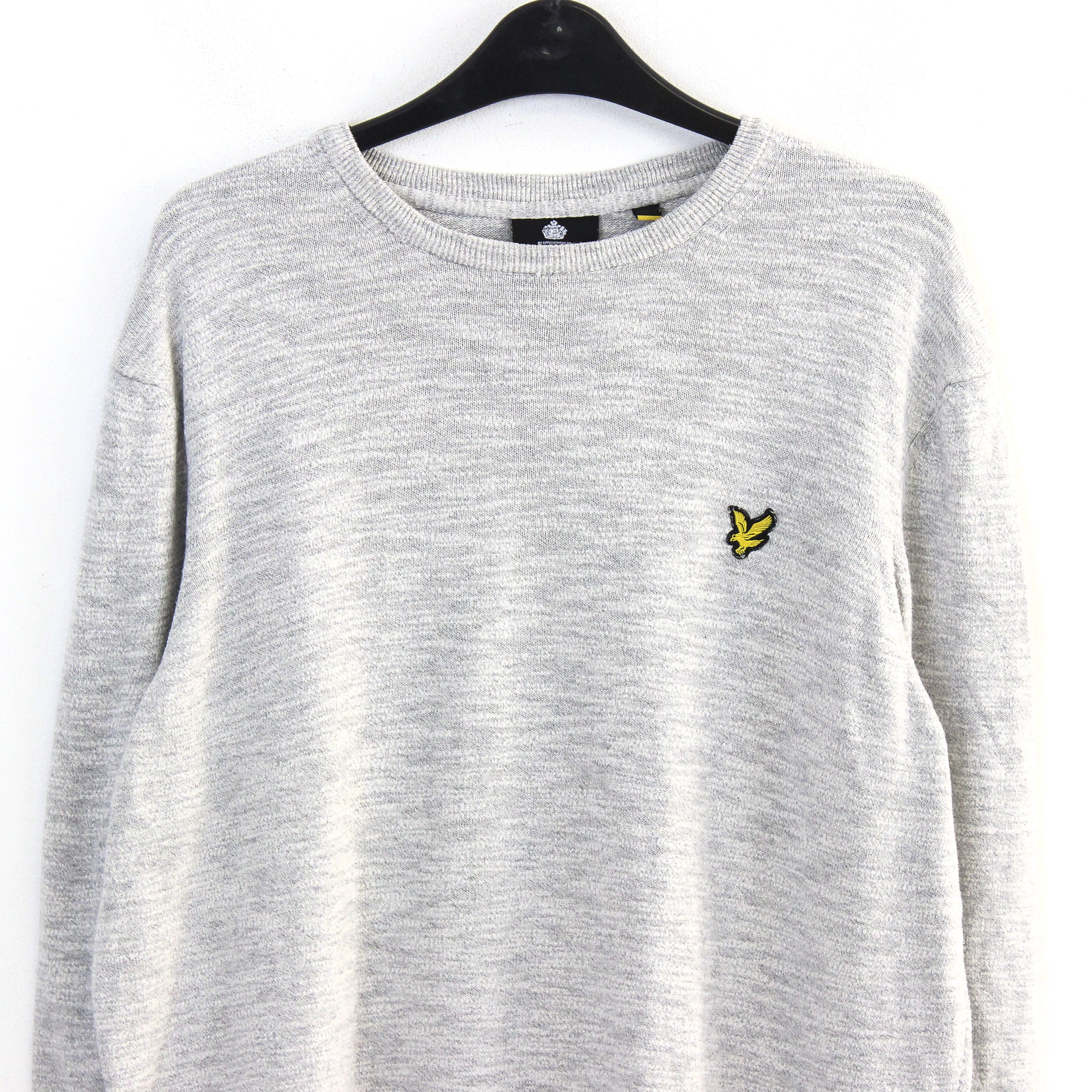 Lyle & Scott Cotton Sweatshirt Sweater Jumper Pullover Crew Neck Casual Size US L / EU 52-54 / 3 - 2 Thumbnail
