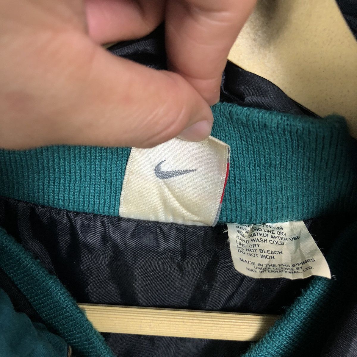 Nike × Vintage Vintage 90’s Nike Just Do It Spell Out Windbreker Size US L / EU 52-54 / 3 - 10 Thumbnail
