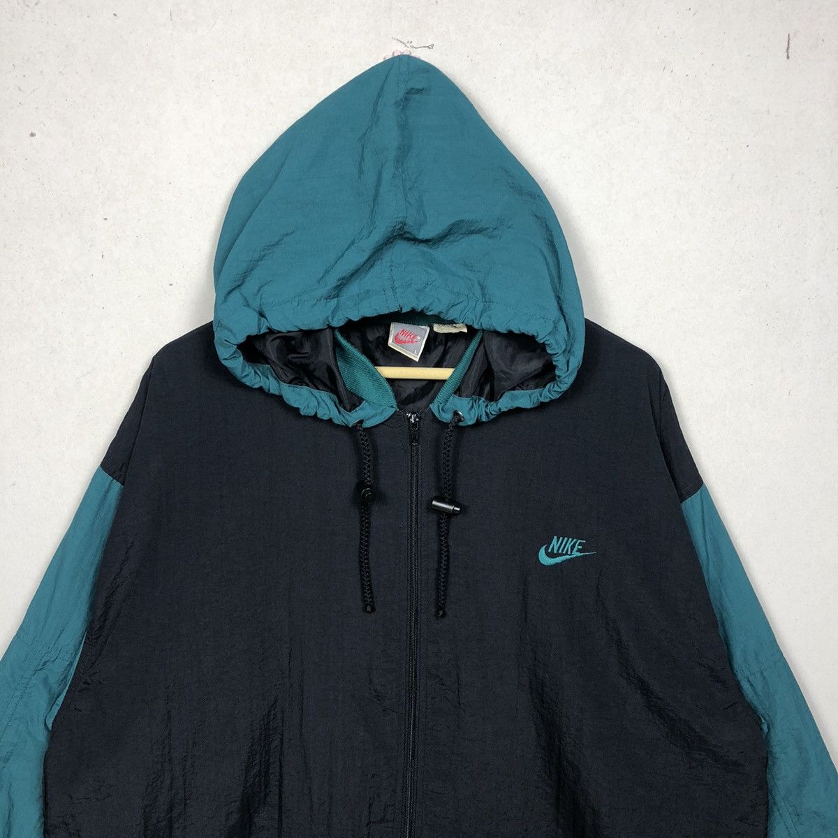 Nike × Vintage Vintage 90’s Nike Just Do It Spell Out Windbreker Size US L / EU 52-54 / 3 - 5 Thumbnail