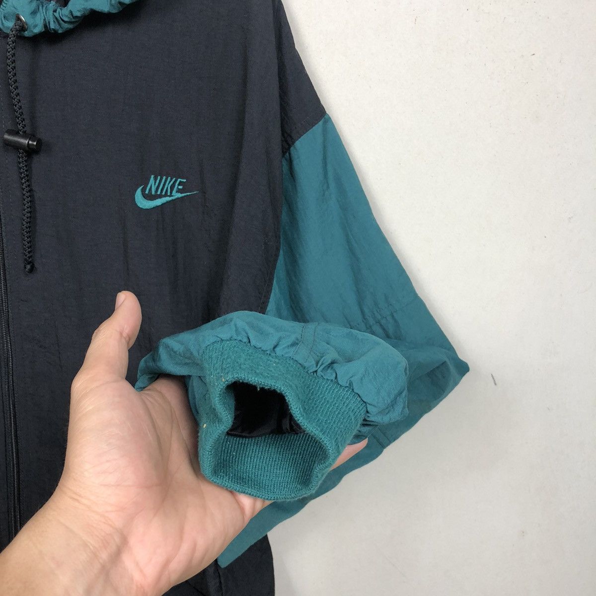 Nike × Vintage Vintage 90’s Nike Just Do It Spell Out Windbreker Size US L / EU 52-54 / 3 - 6 Thumbnail