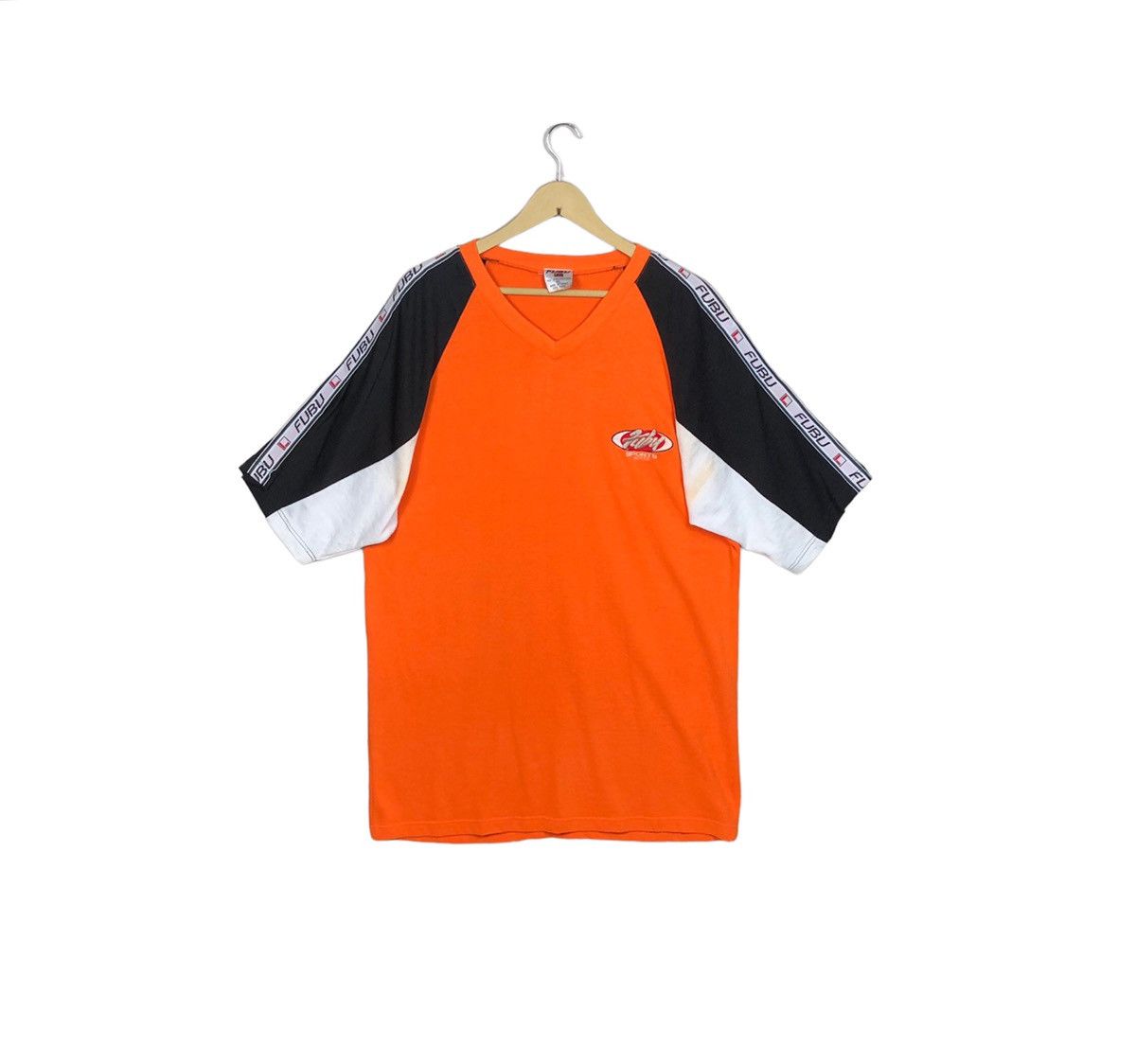 Fubu Streetwear Vintage 90s Fubu Sports Series Multicolour Tee Size US XL / EU 56 / 4 - 2 Thumbnail