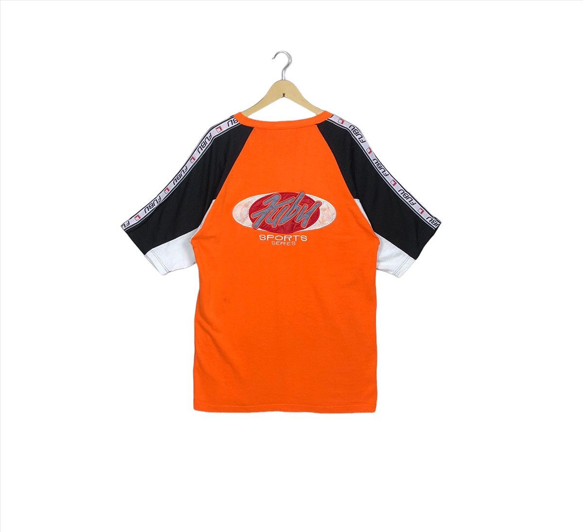 Fubu Streetwear Vintage 90s Fubu Sports Series Multicolour Tee Size US XL / EU 56 / 4 - 1 Thumbnail