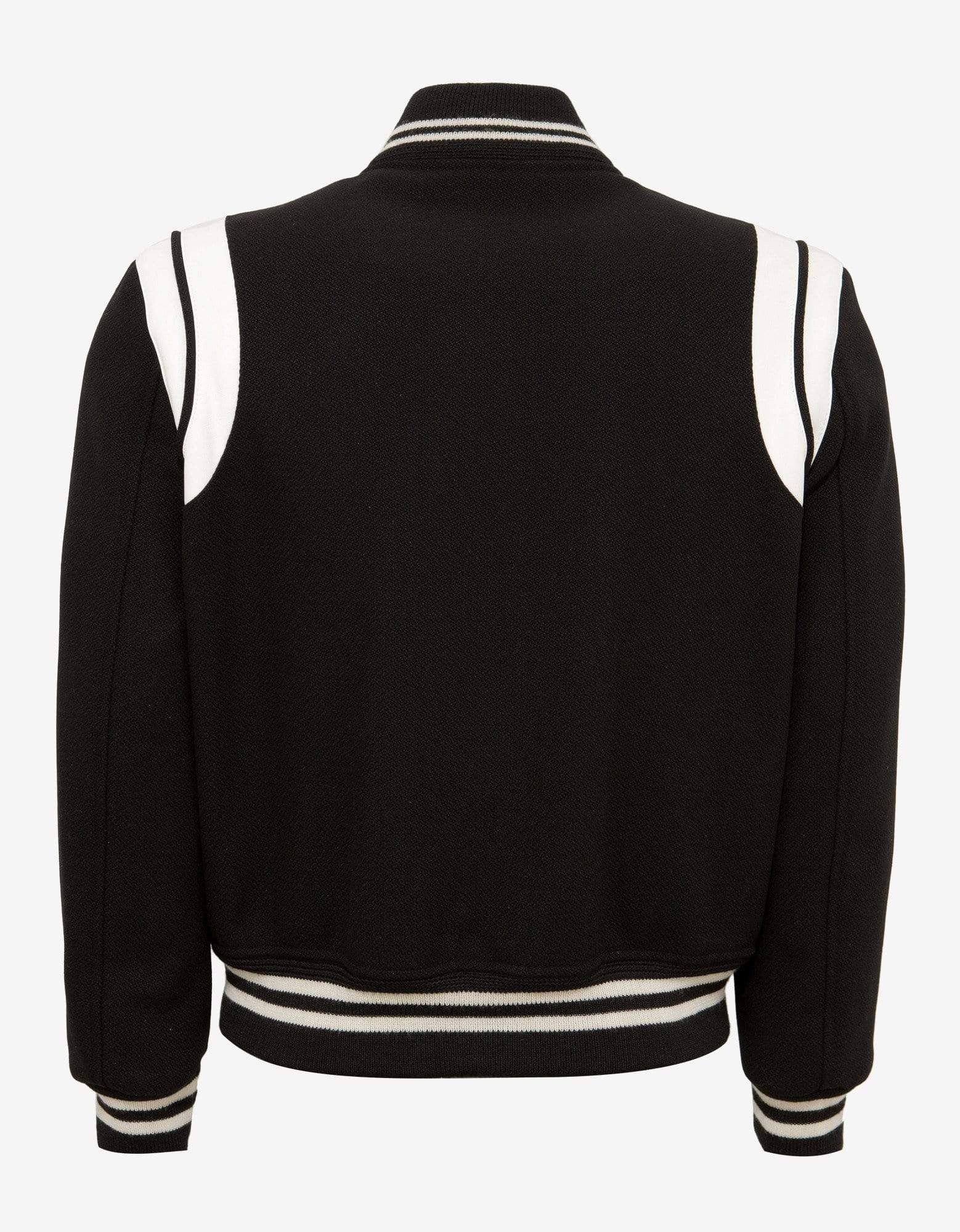 Saint Laurent Paris Black Wool Teddy Jacket Size 50 Size US M / EU 48-50 / 2 - 2 Thumbnail
