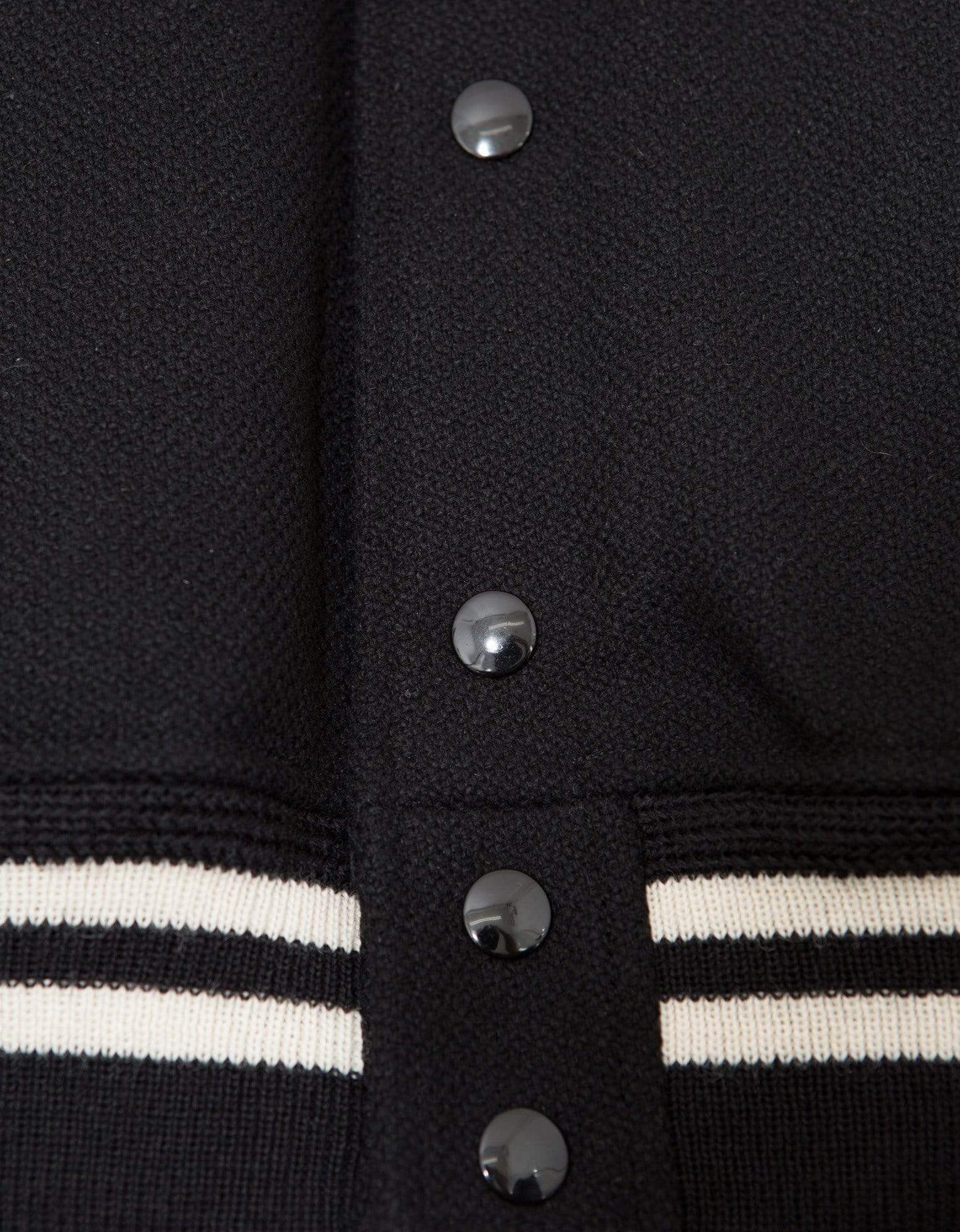 Saint Laurent Paris Black Wool Teddy Jacket Size 50 Size US M / EU 48-50 / 2 - 4 Thumbnail