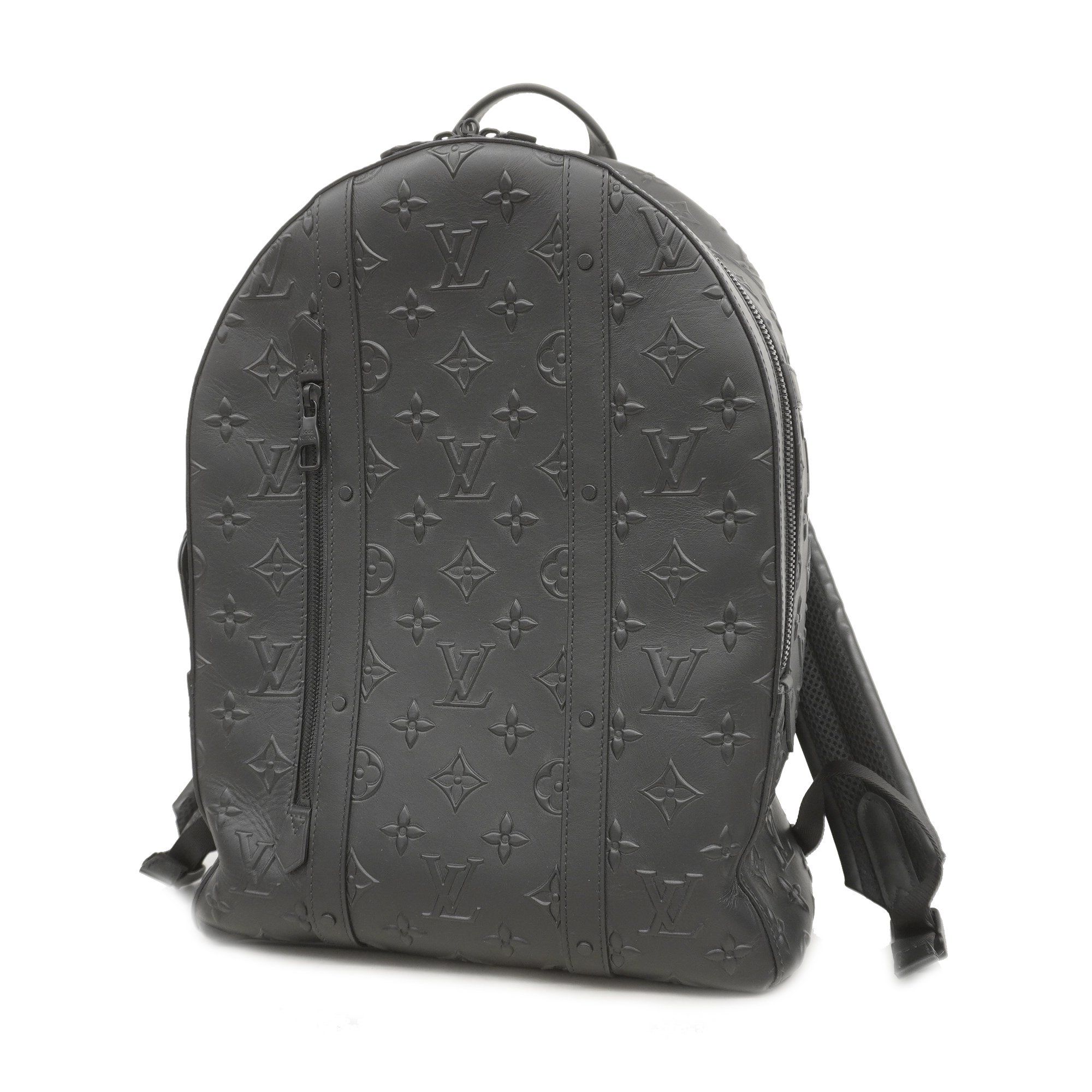 Louis Vuitton Monogram Seal Armand Backpack-Black M57959 - Louis