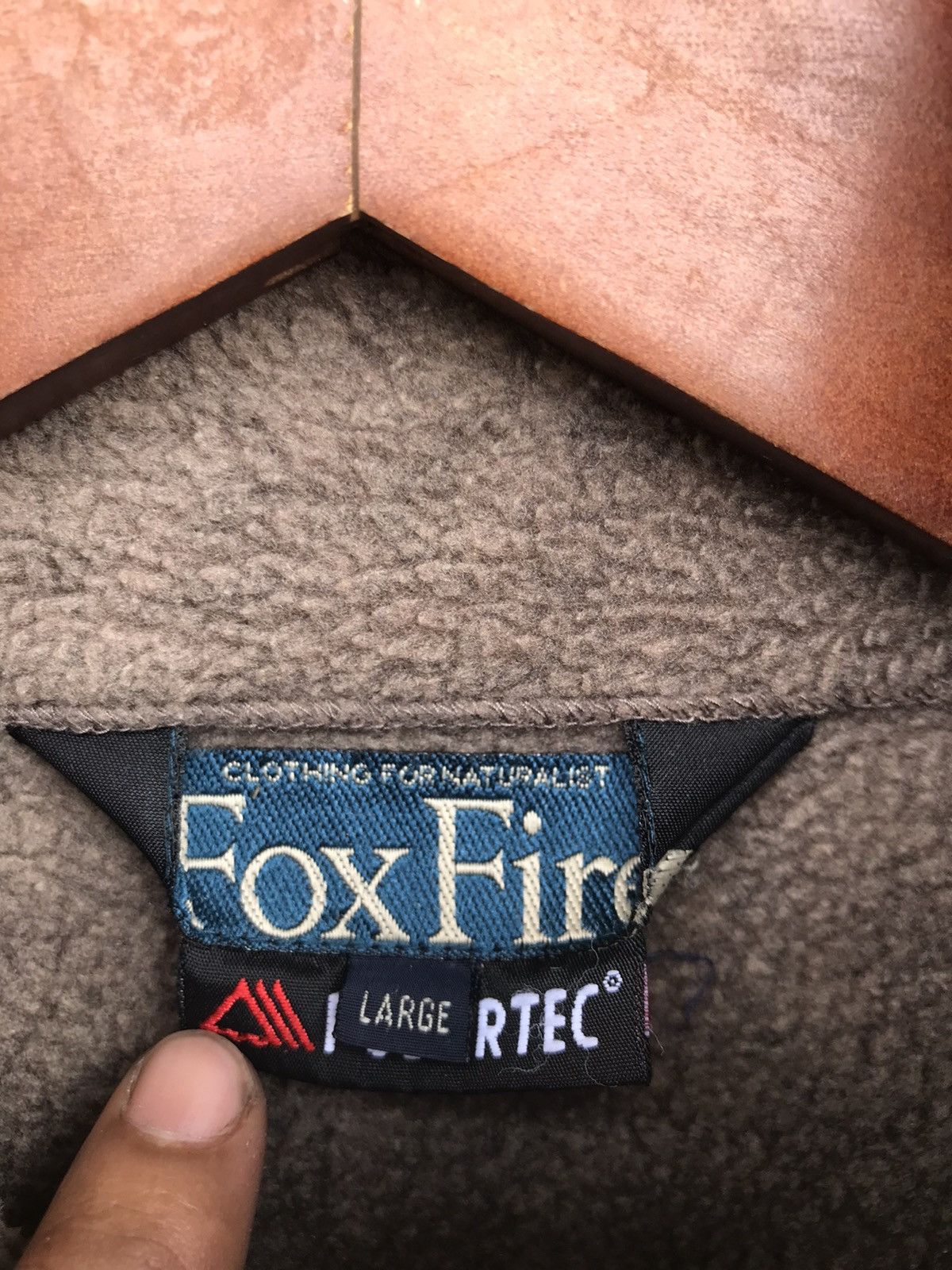 Japanese Brand Vintage Fox Fire Polartec Wool Jacket Size US L / EU 52-54 / 3 - 2 Thumbnail