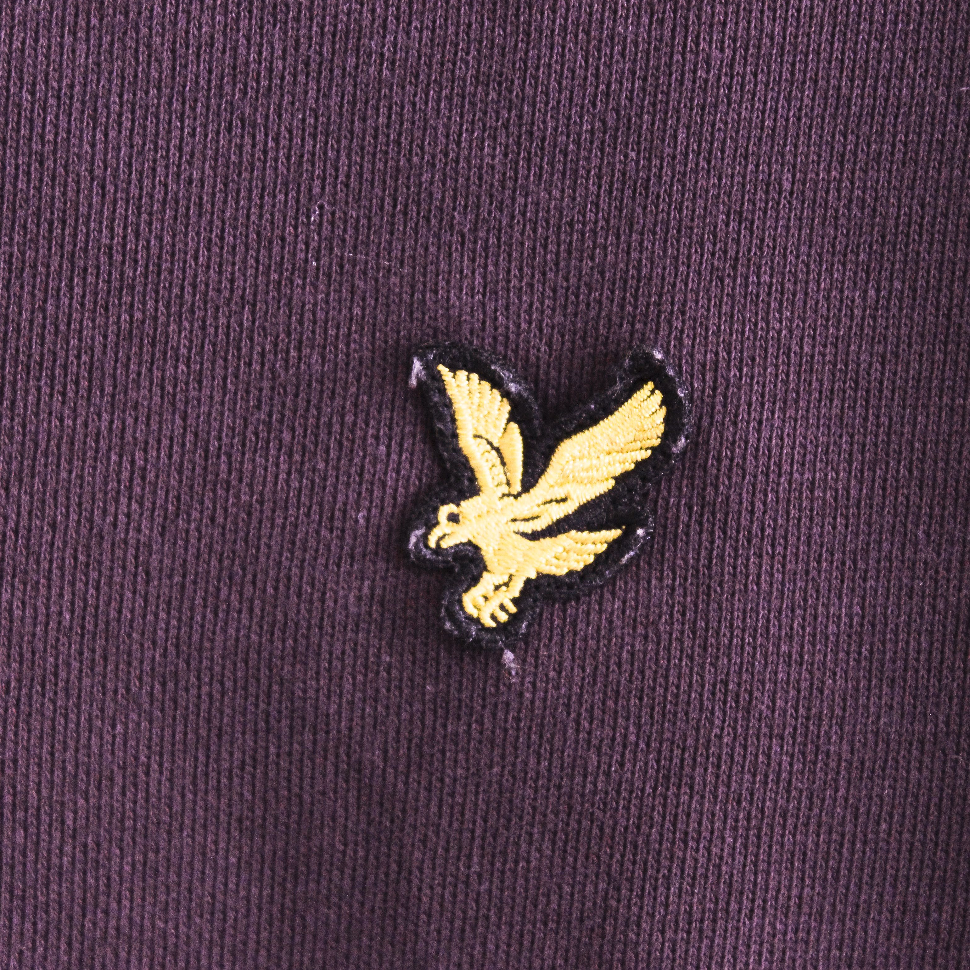 Lyle & Scott Sweatshirt Cotton Crew Neck Jumper Pullover Casual Burgundy Size US L / EU 52-54 / 3 - 3 Thumbnail