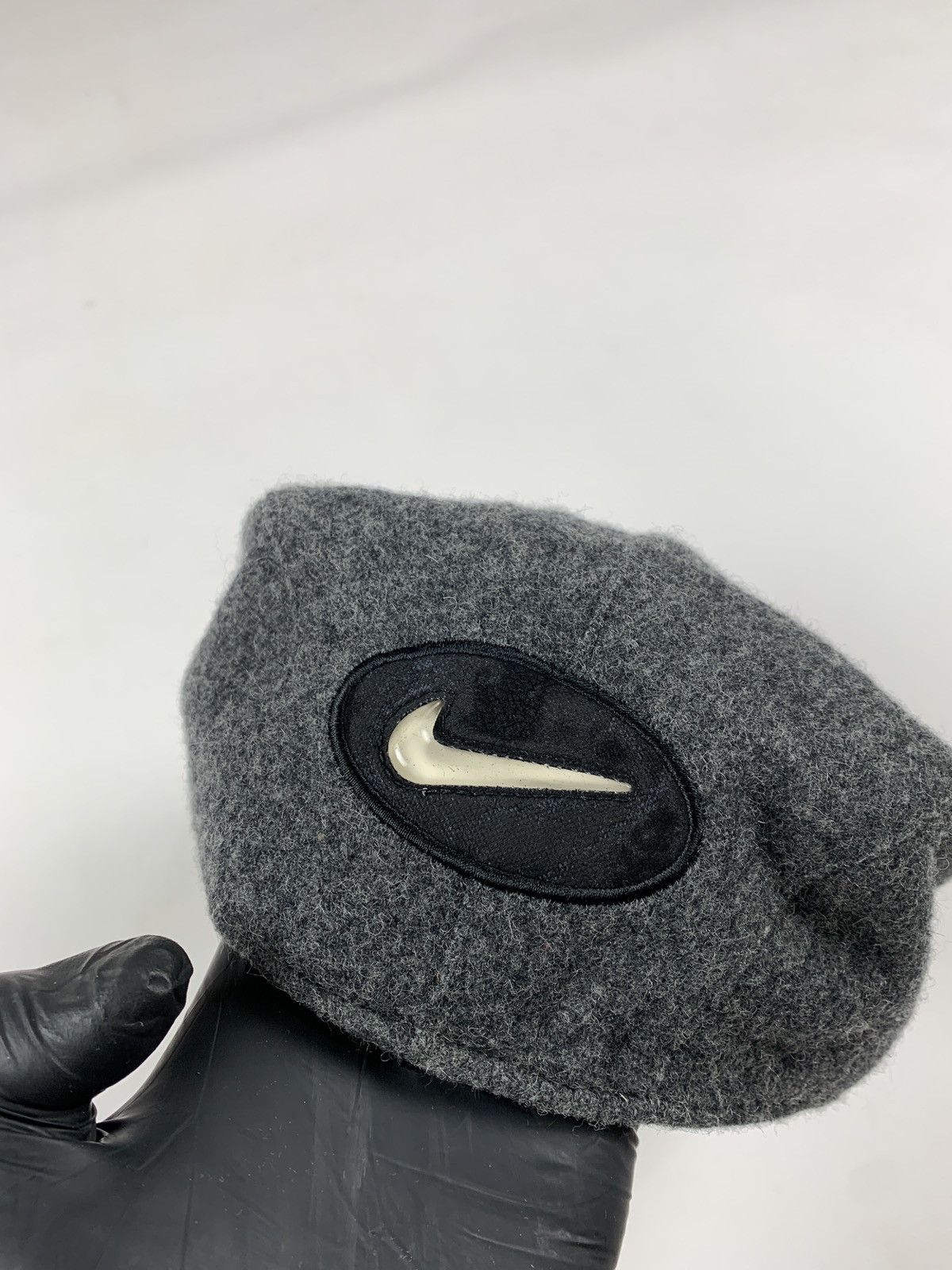 Nike 90s Vintage Nike Wool Flat Cabbie Newsboy Gatsby Cap/Hats Size ONE SIZE - 6 Thumbnail