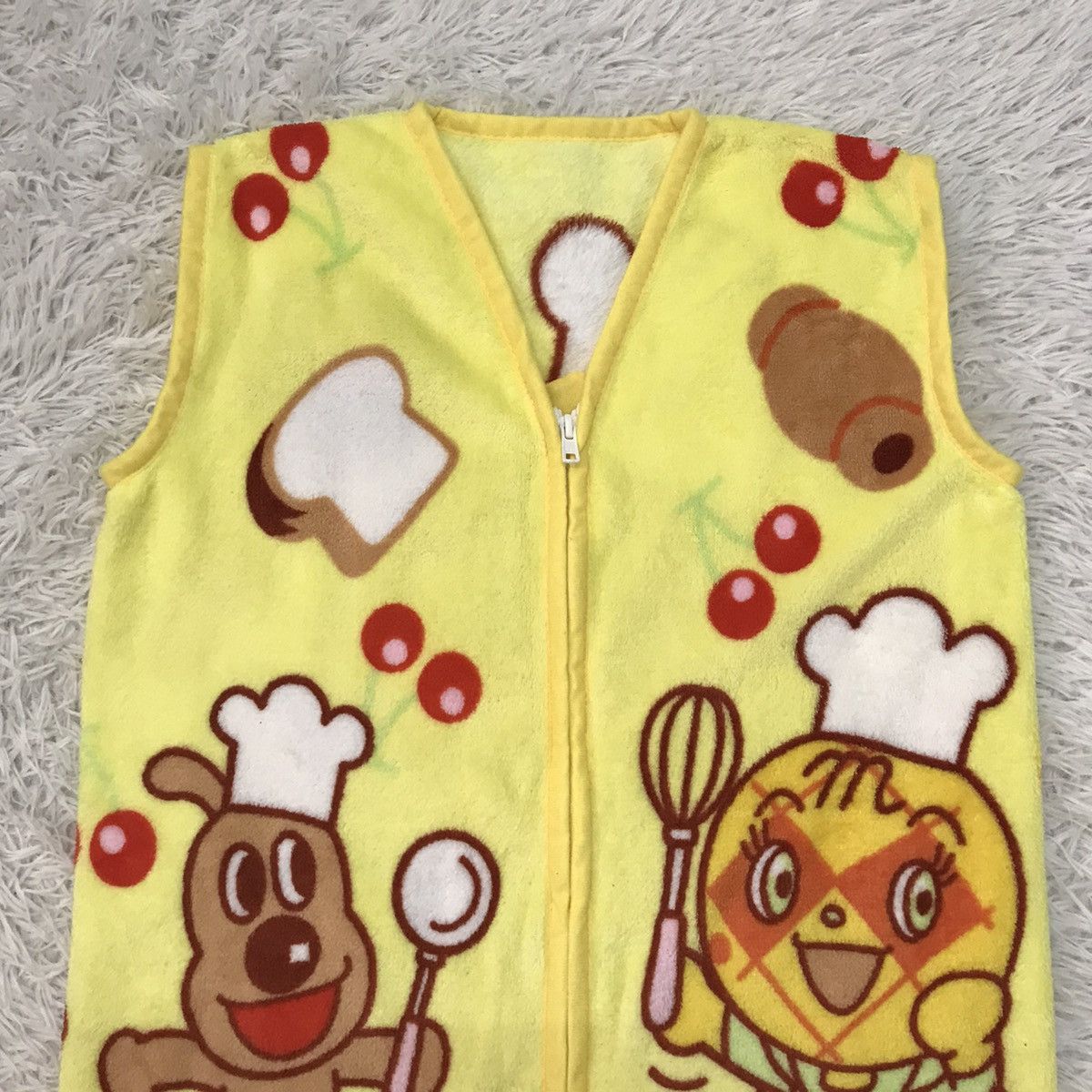 Anime Anpanman Fleece Vest Size US S / EU 44-46 / 1 - 4 Thumbnail