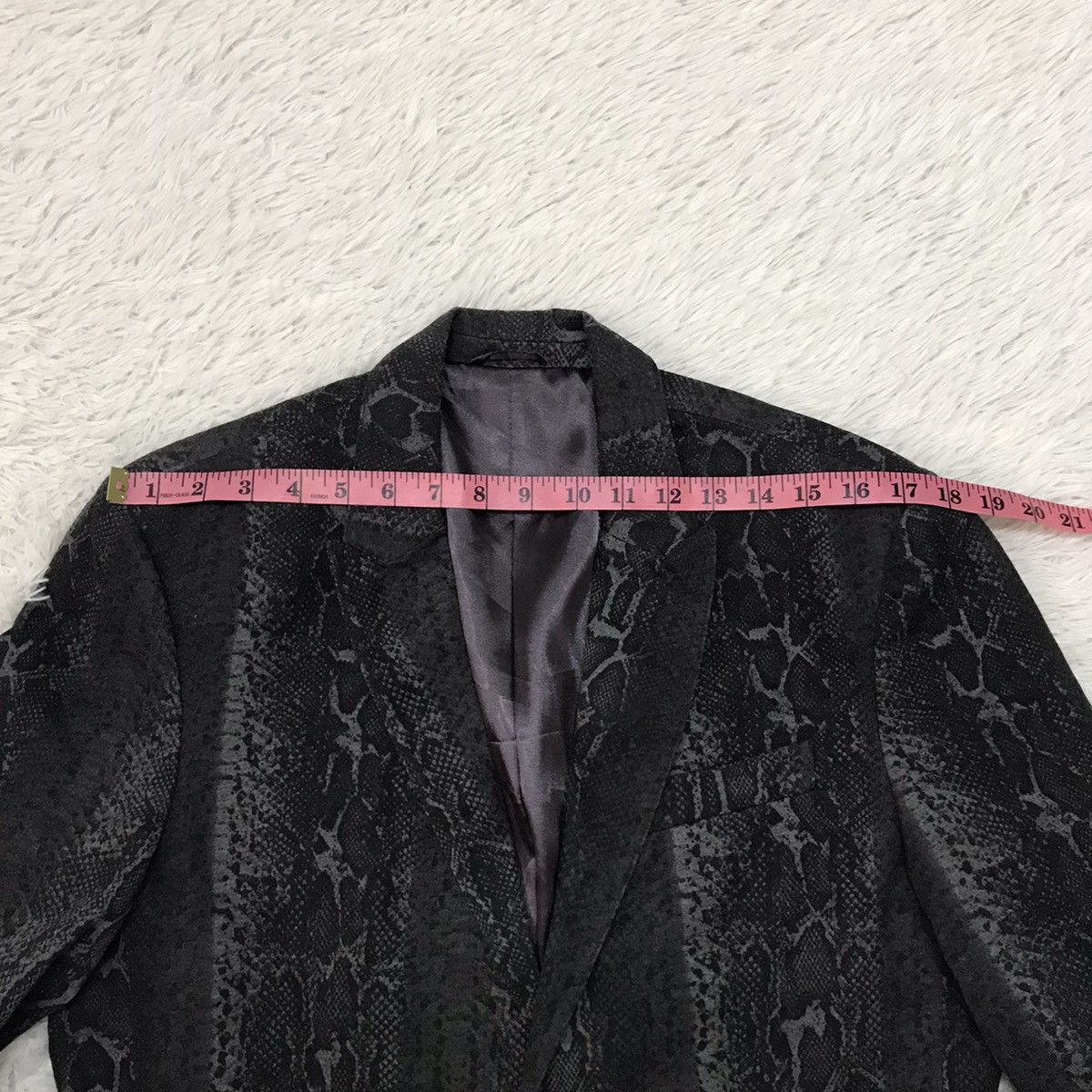 Zara Snake Like Printed Jacket Size US L / EU 52-54 / 3 - 16 Thumbnail