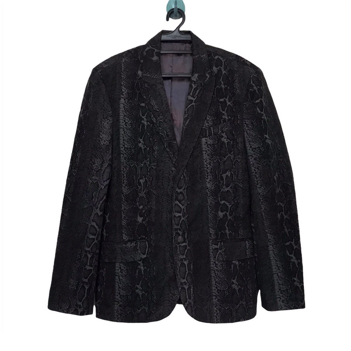 Snake Like Printed Jacket