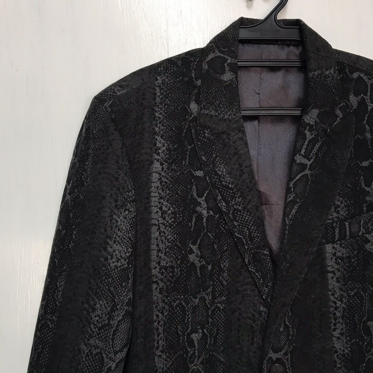 Zara Snake Like Printed Jacket Size US L / EU 52-54 / 3 - 6 Thumbnail