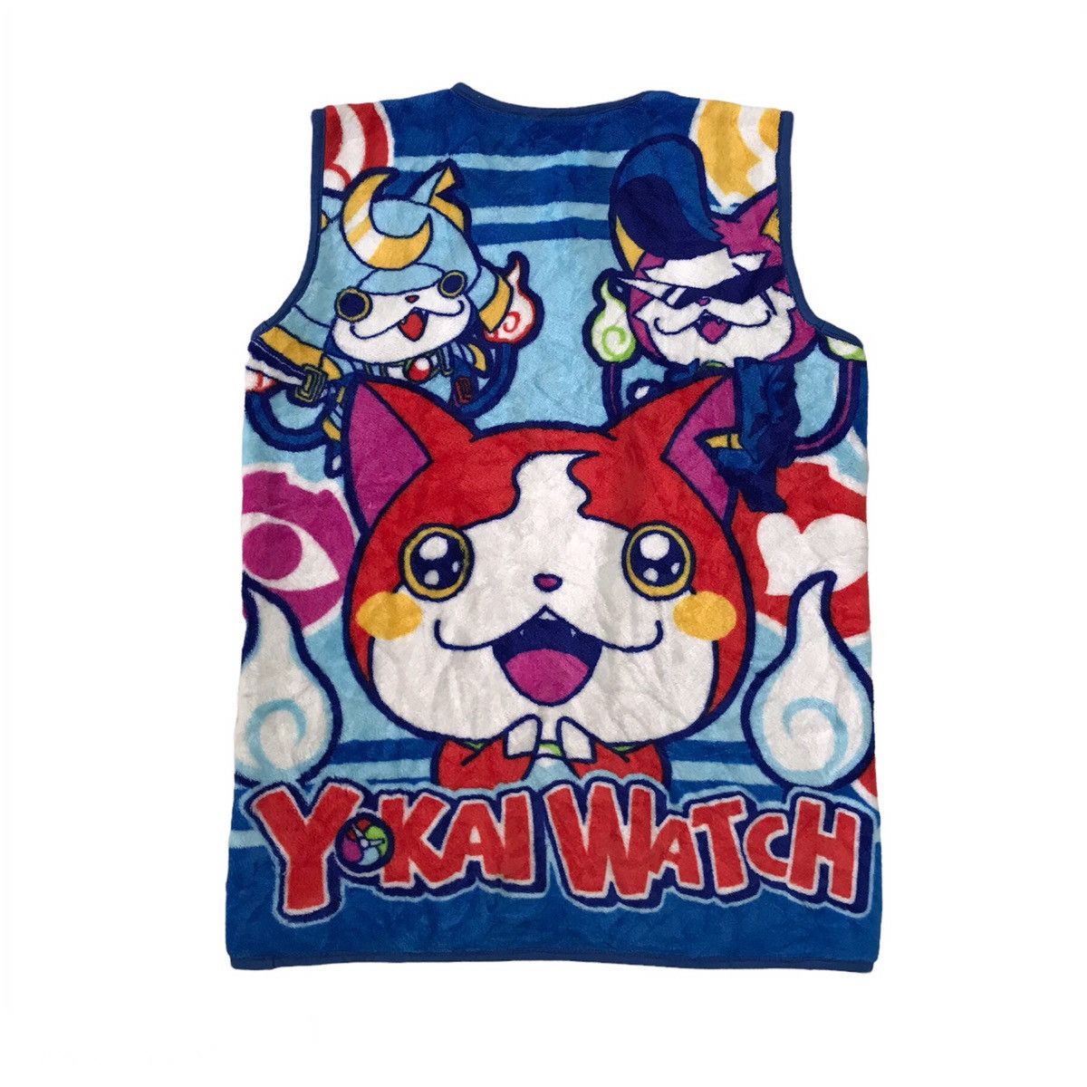 Yokai Watch Japanese Anime Cartoon Fleece Vest