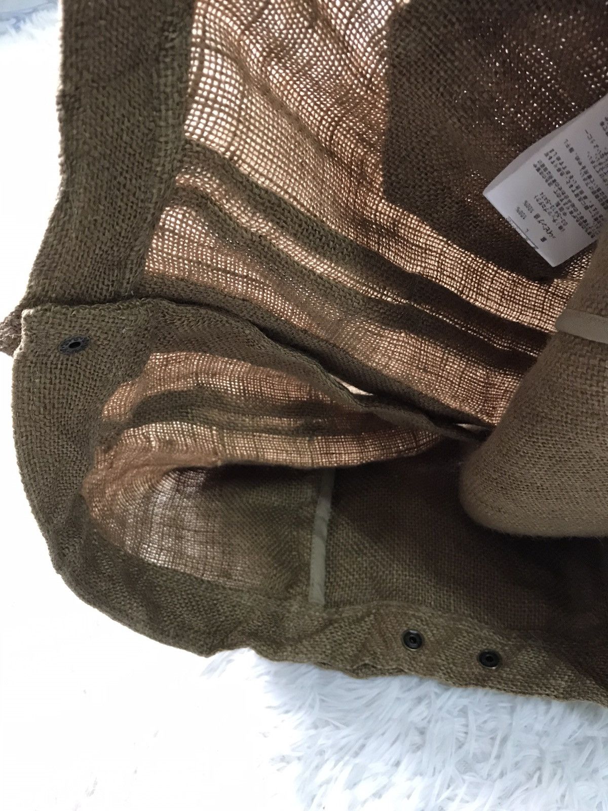 Japanese Brand 💥Steals💥TTU Ramie Material Jacket Size US L / EU 52-54 / 3 - 12 Thumbnail