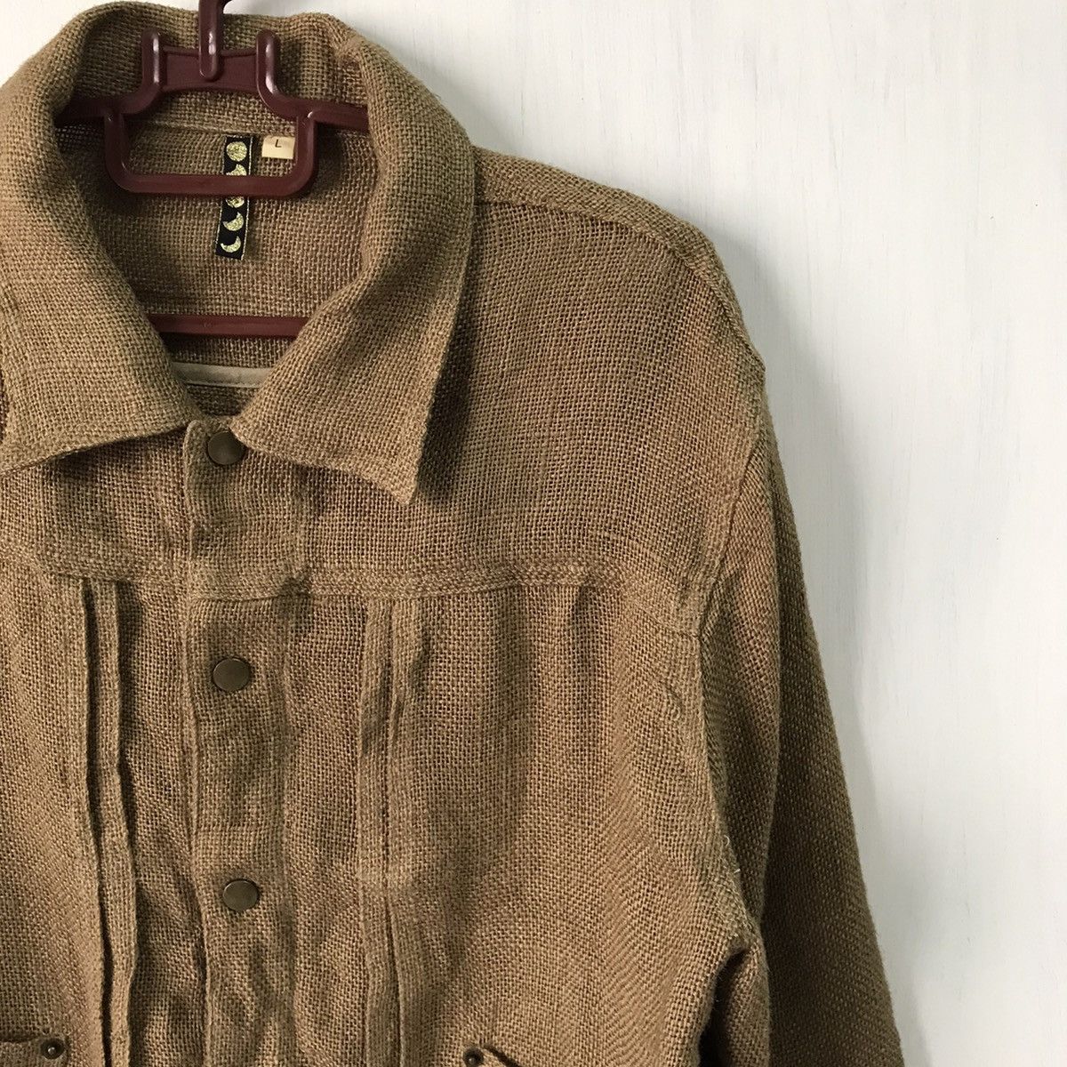 Japanese Brand 💥Steals💥TTU Ramie Material Jacket Size US L / EU 52-54 / 3 - 4 Thumbnail