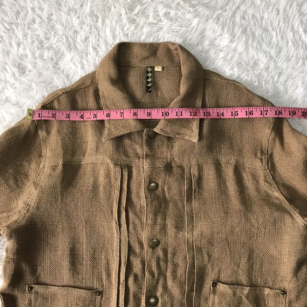 Japanese Brand 💥Steals💥TTU Ramie Material Jacket Size US L / EU 52-54 / 3 - 16 Thumbnail