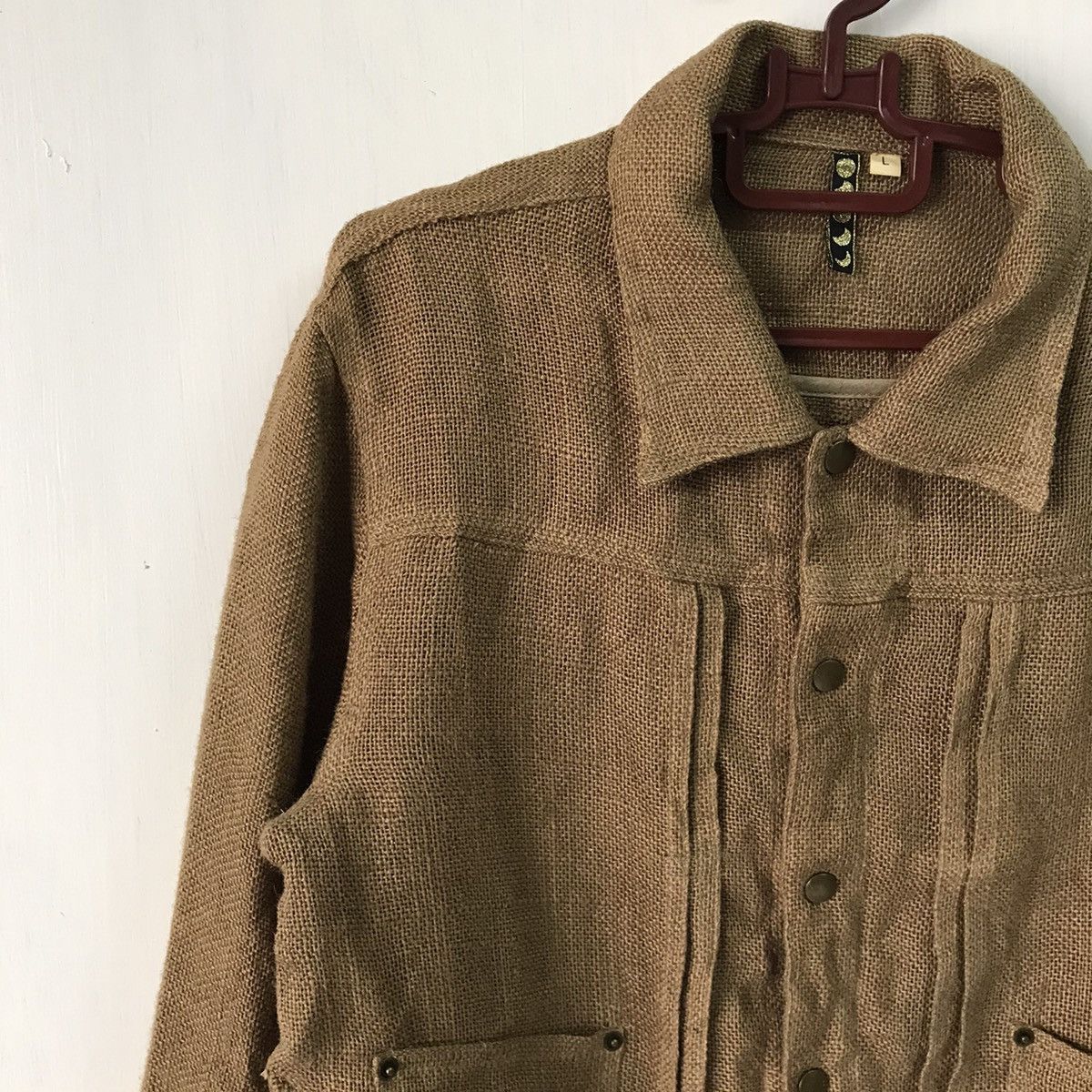Japanese Brand 💥Steals💥TTU Ramie Material Jacket Size US L / EU 52-54 / 3 - 3 Thumbnail