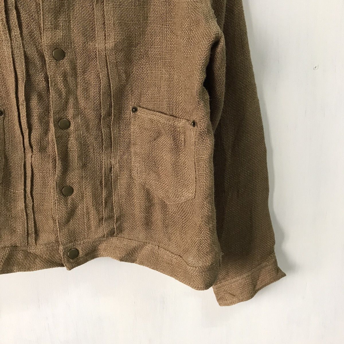 Japanese Brand 💥Steals💥TTU Ramie Material Jacket Size US L / EU 52-54 / 3 - 5 Thumbnail