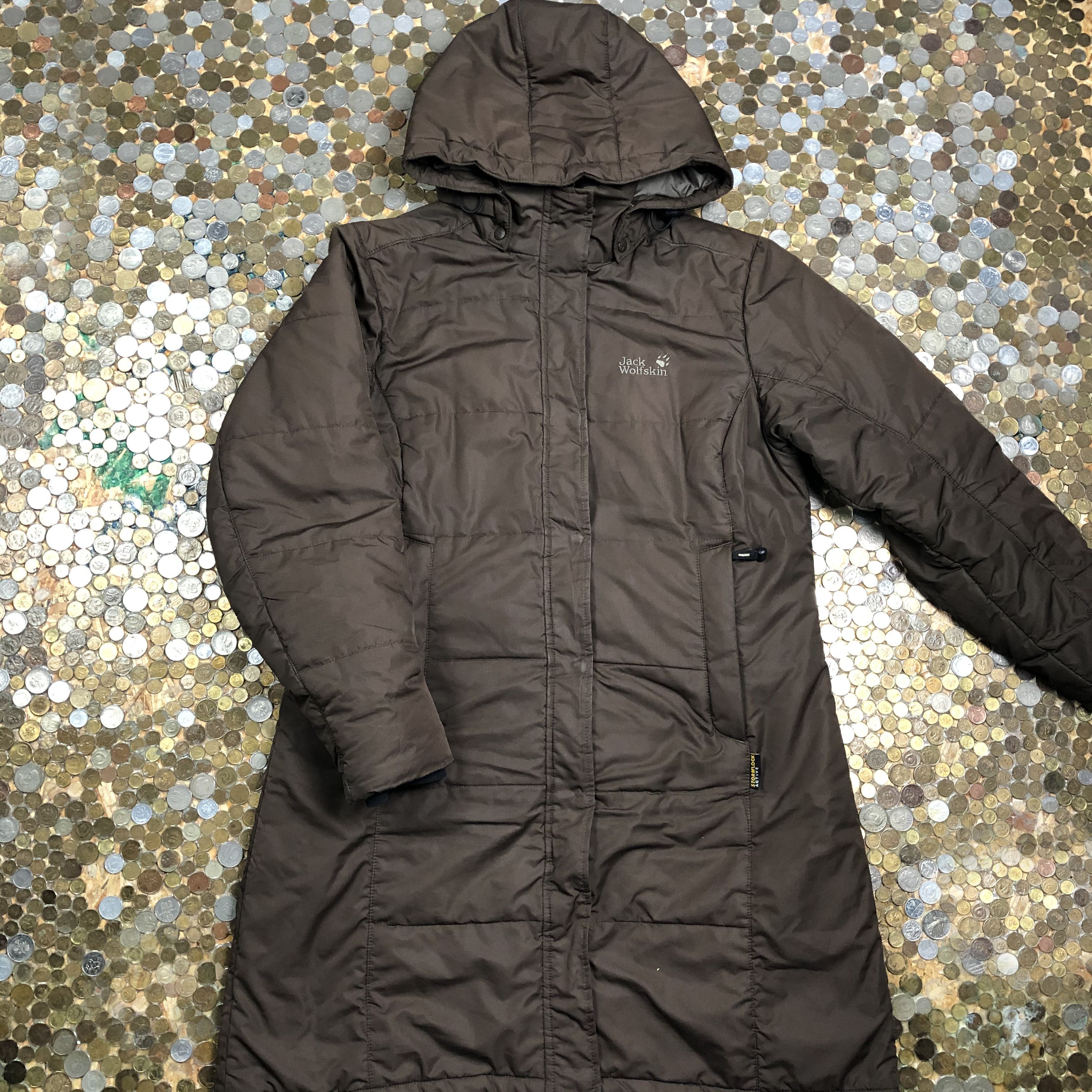 Jack Wolfskin Jack Wolfskin log coat puffer hoodie Size L / US 10 / IT 46 - 1 Thumbnail