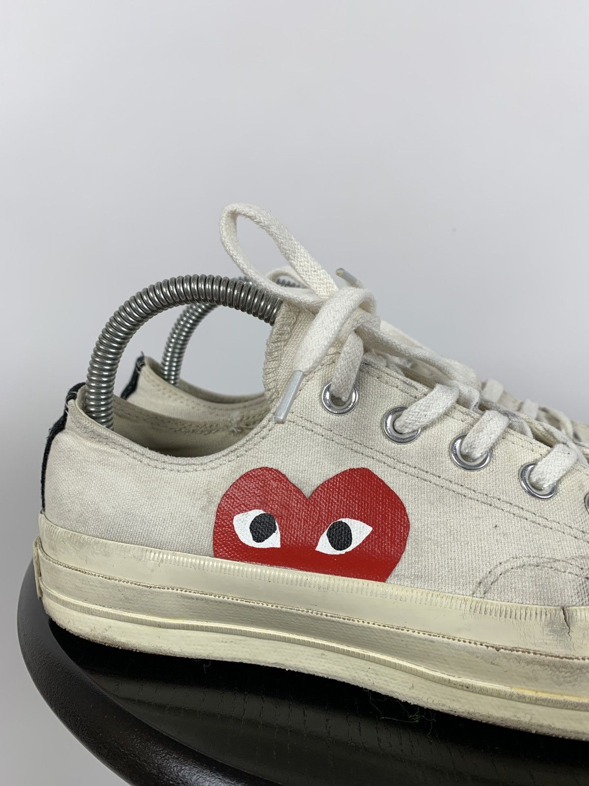 Comme des Garcons Comme Des Garçons x Chuck Taylor Converse Distressed Sneaker Size US 6 / EU 39 - 10 Thumbnail
