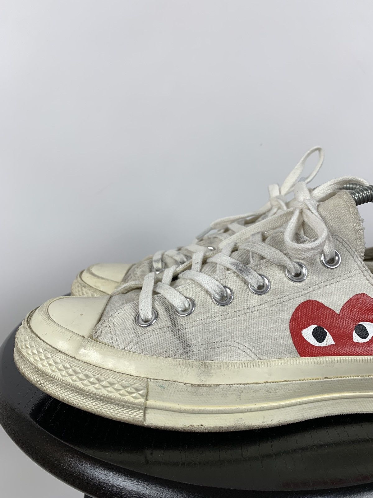 Comme des Garcons Comme Des Garçons x Chuck Taylor Converse Distressed Sneaker Size US 6 / EU 39 - 8 Thumbnail