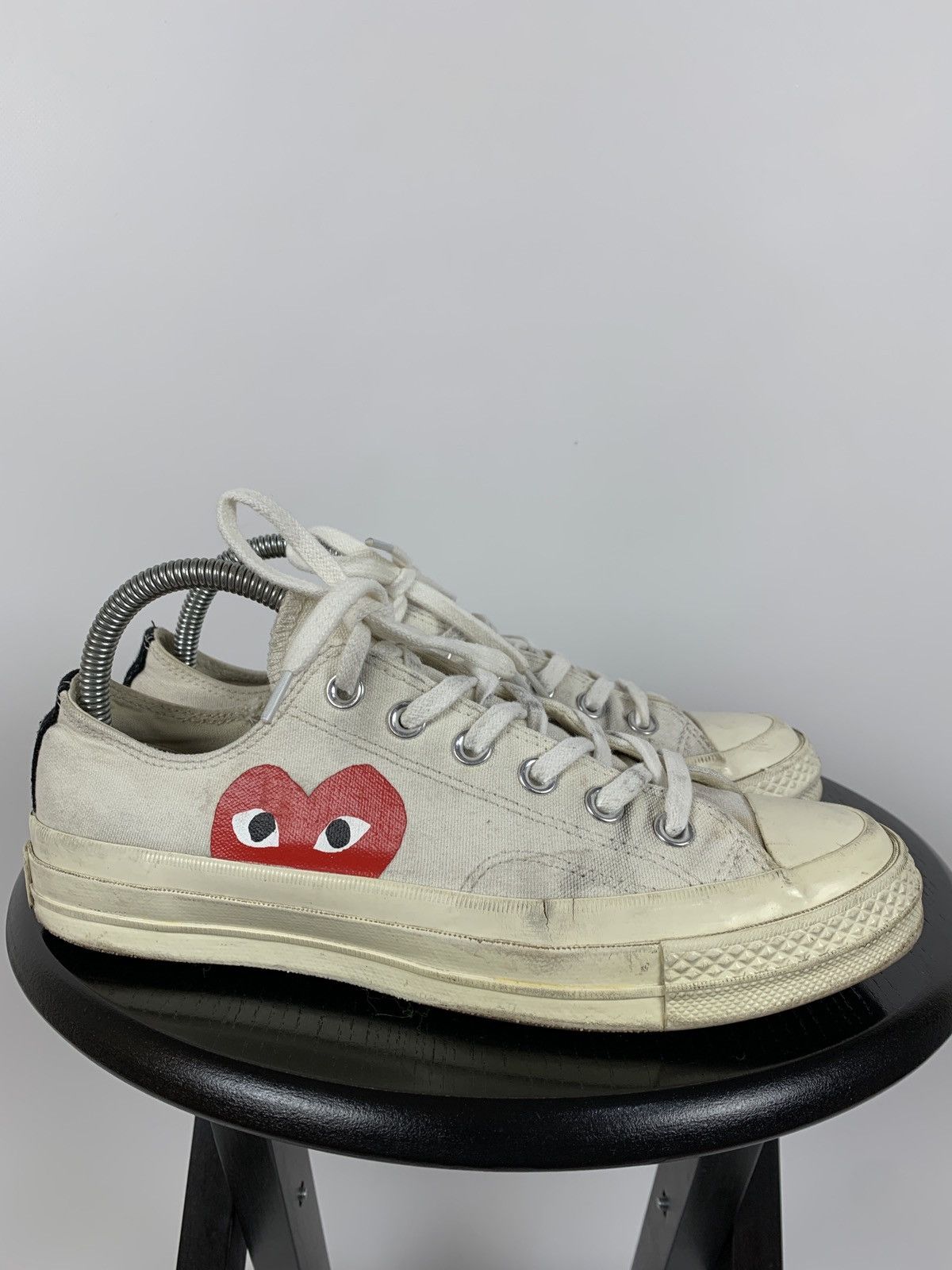 Comme des Garcons Comme Des Garçons x Chuck Taylor Converse Distressed Sneaker Size US 6 / EU 39 - 3 Thumbnail