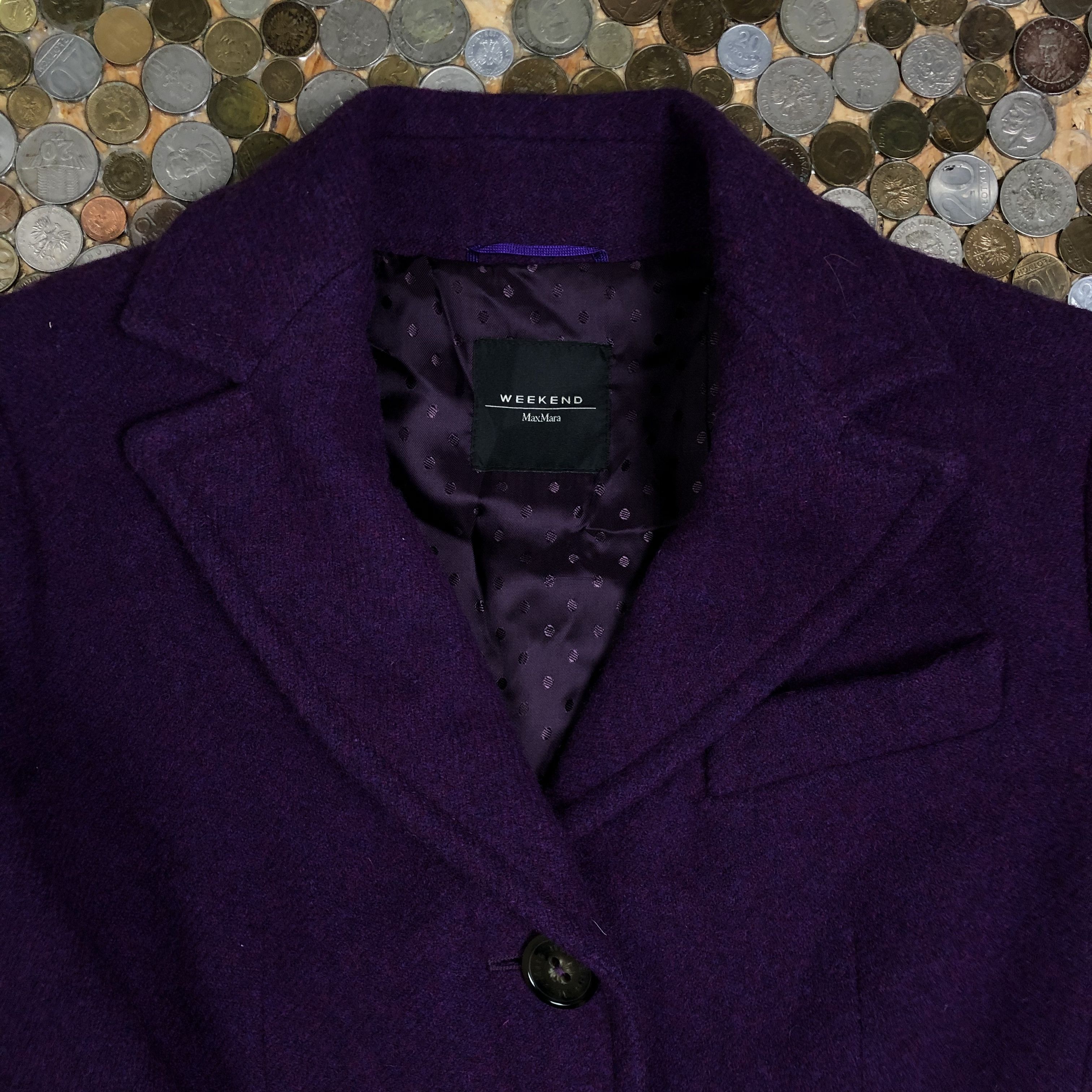 Max Mara Weekend Max Mara Wool long Coat Size S / US 4 / IT 40 - 2 Thumbnail