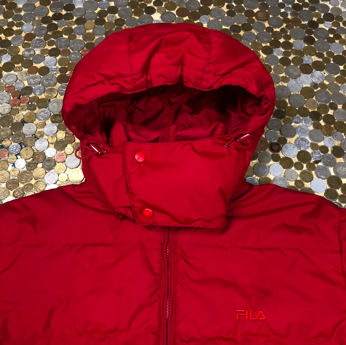 Fila Fila puffer winter jacket 90's Size L / US 10 / IT 46 - 2 Thumbnail