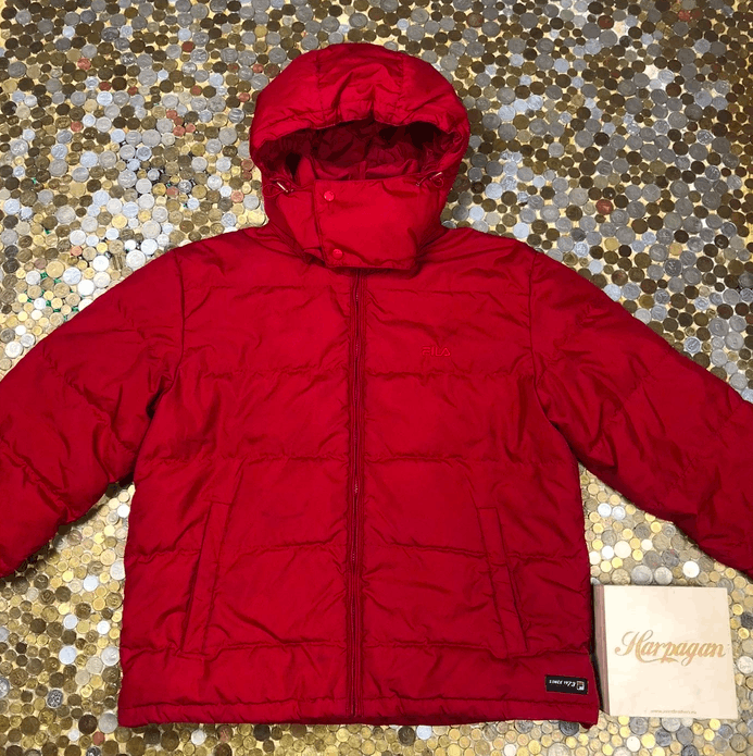 Fila Fila puffer winter jacket 90's Size L / US 10 / IT 46 - 1 Thumbnail